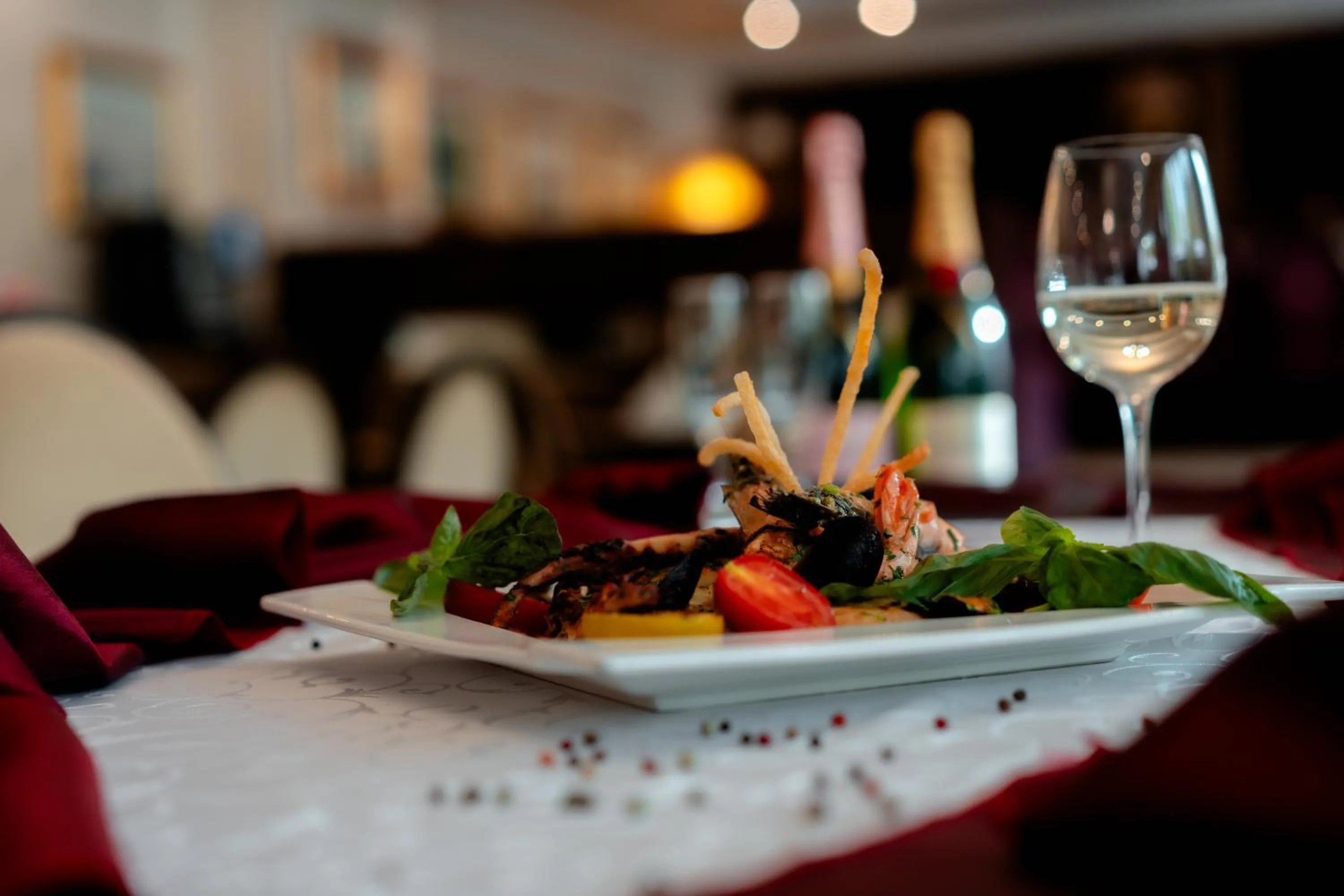 Food and drinks in Grand Hotel Sofianu