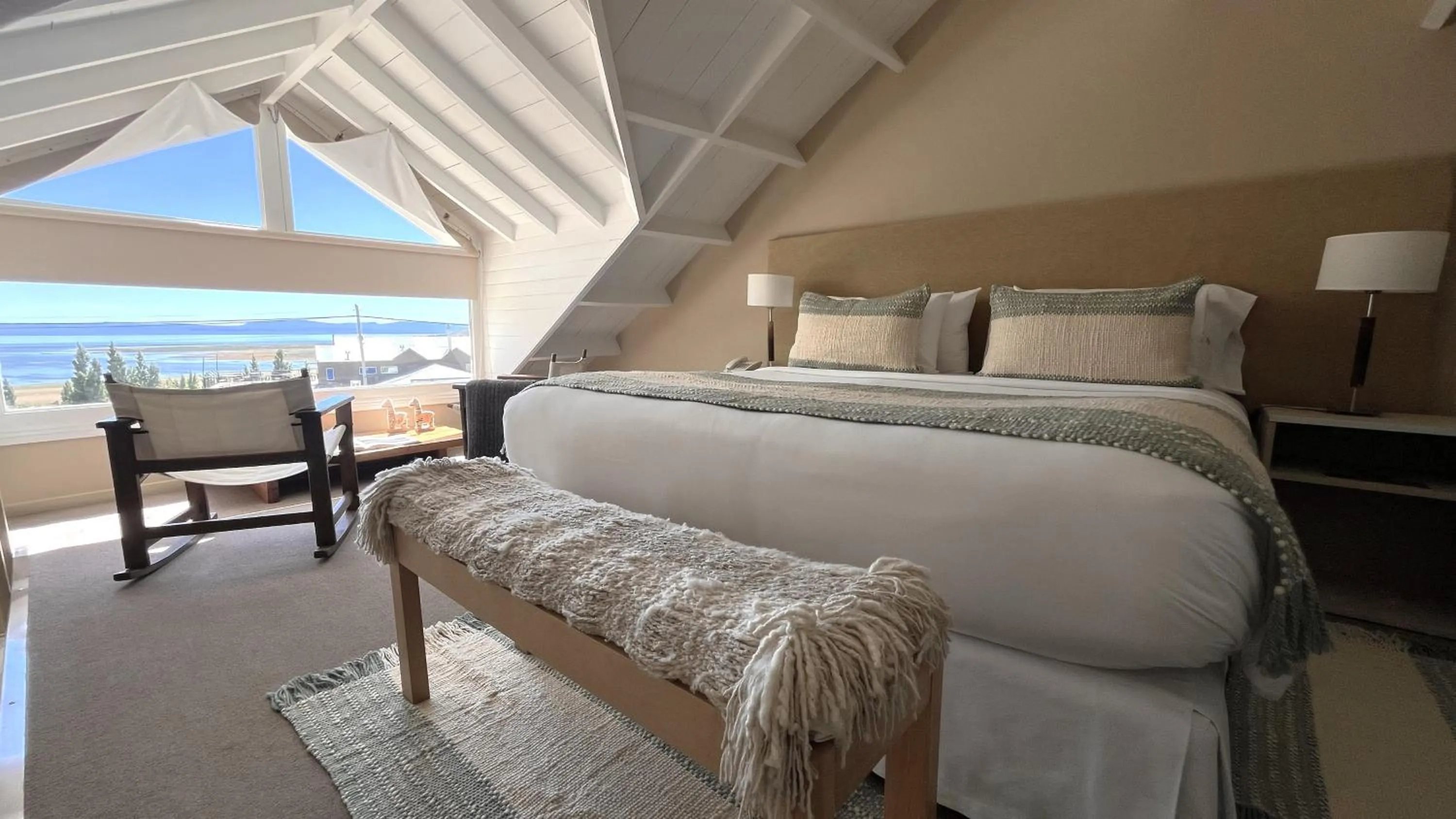 Bed in Los Ponchos Hotel