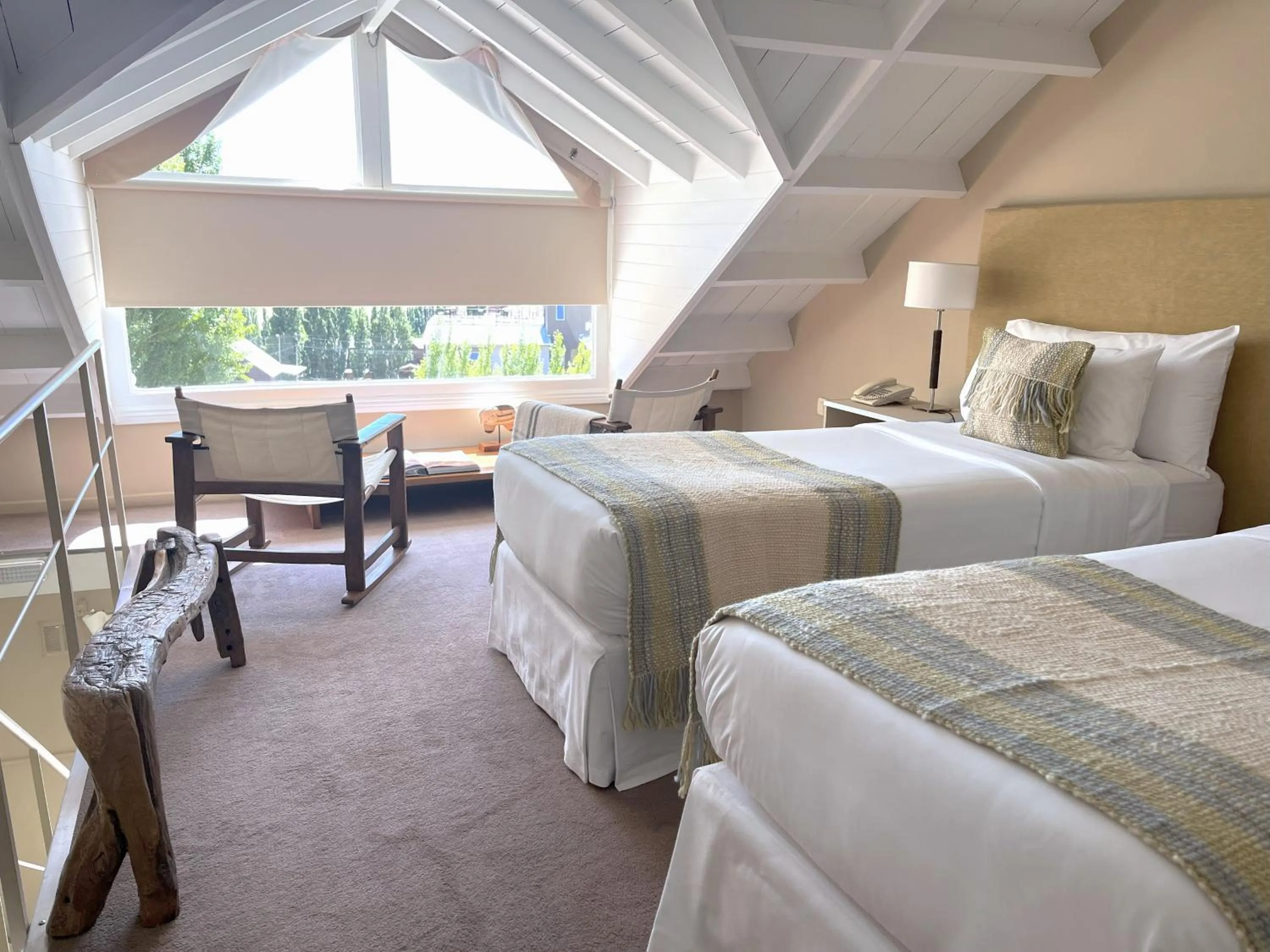 Bed in Los Ponchos Hotel