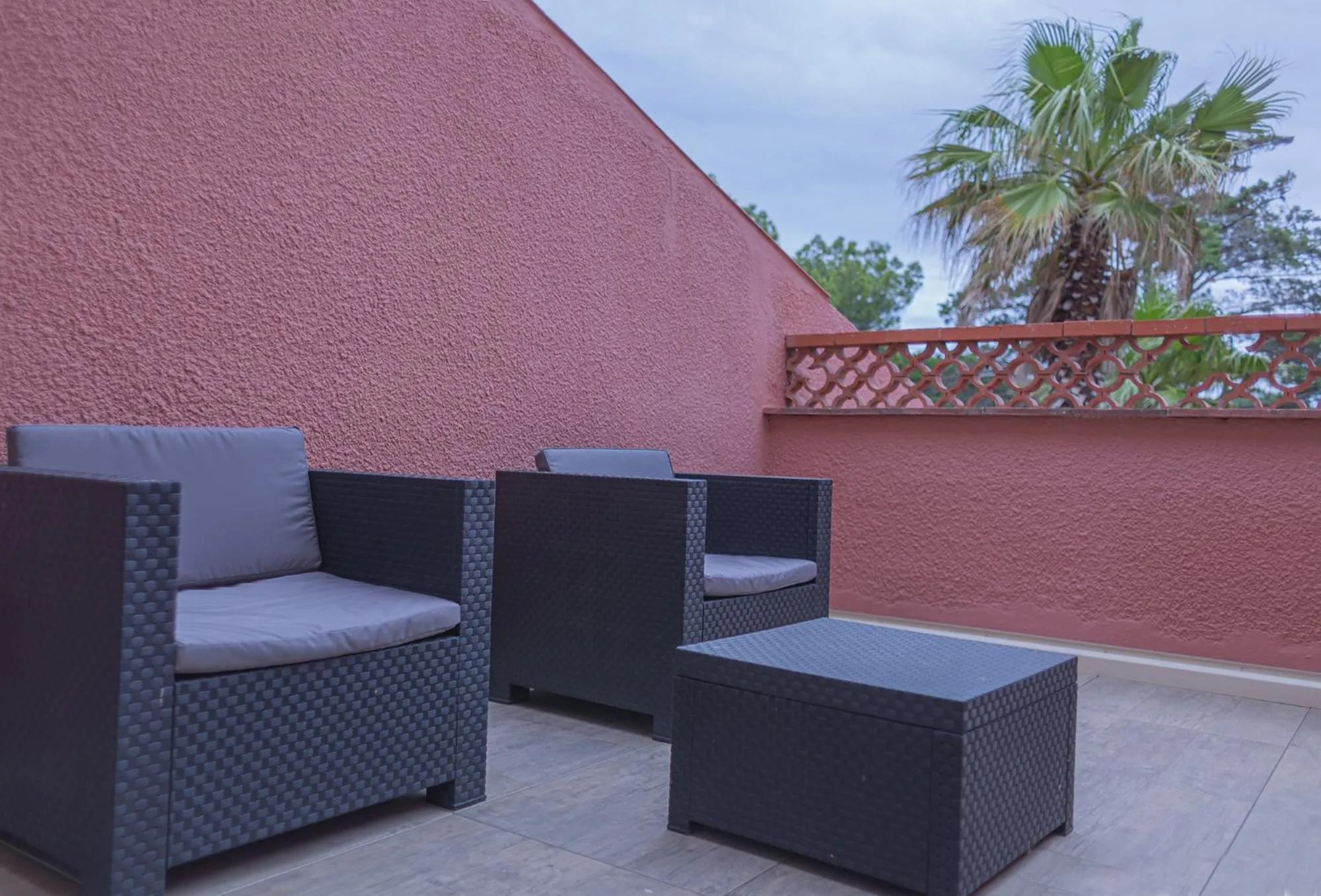 Balcony/Terrace in The Originals City, Relax'Otel & Spa, Le Barcarès