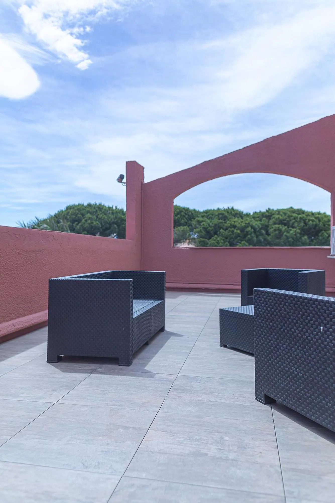 Balcony/Terrace in The Originals City, Relax'Otel & Spa, Le Barcarès