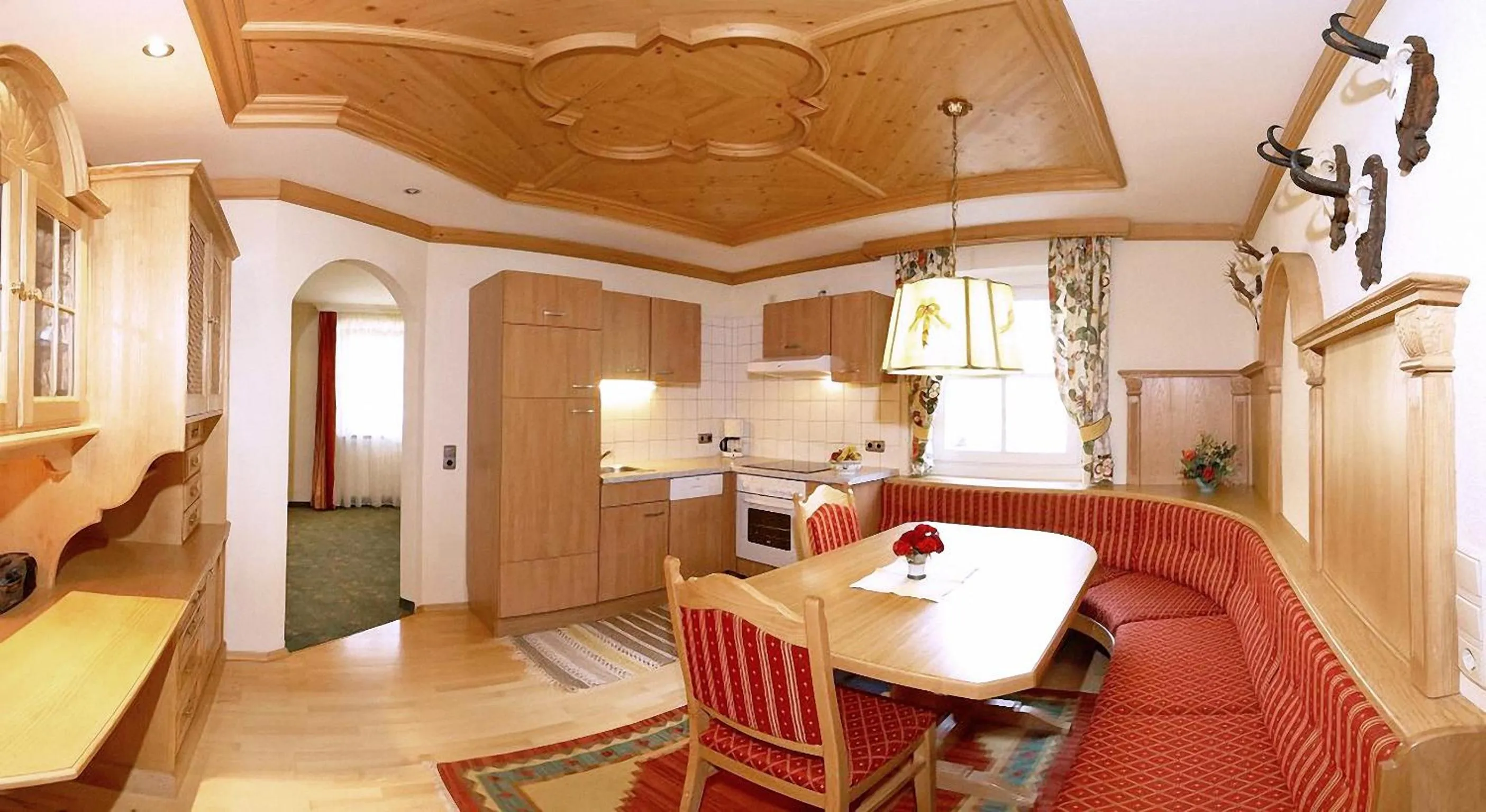 Kitchen or kitchenette in Appartements Tannenhof