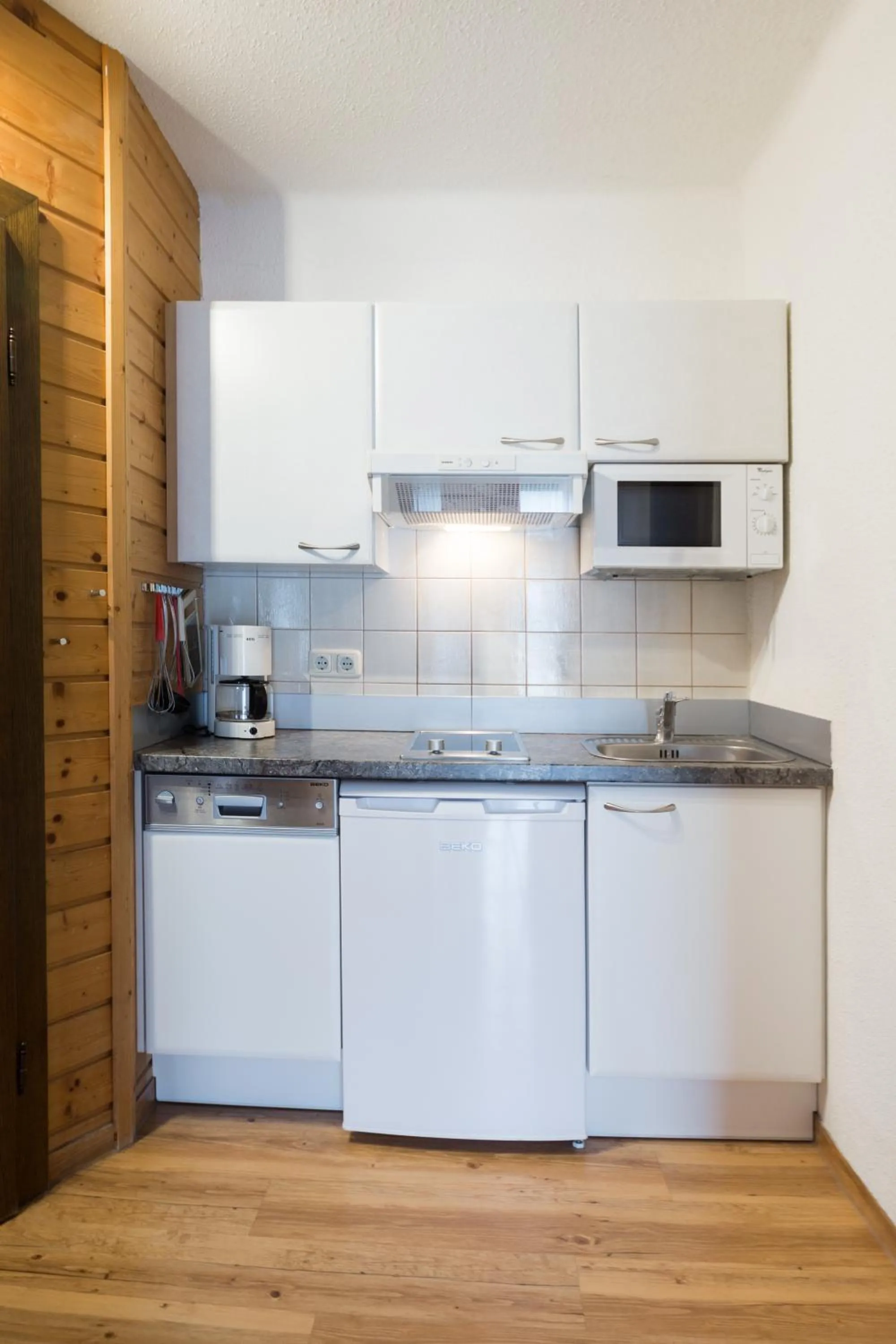 Kitchen or kitchenette in Appartements Tannenhof