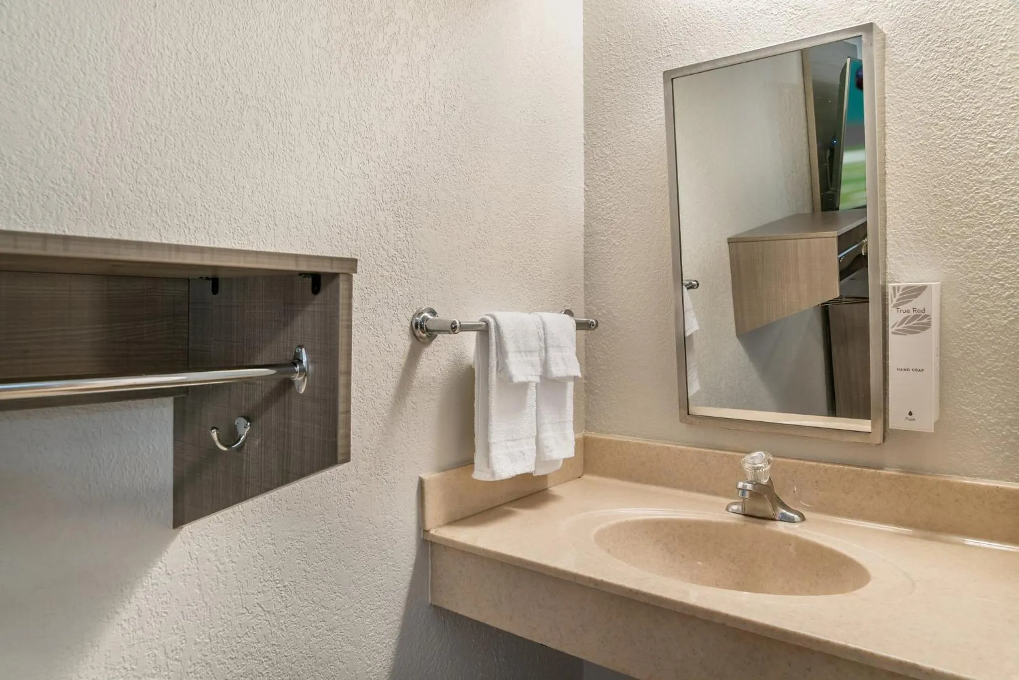 Bathroom in Red Roof Inn Detroit Metro Airport - Taylor