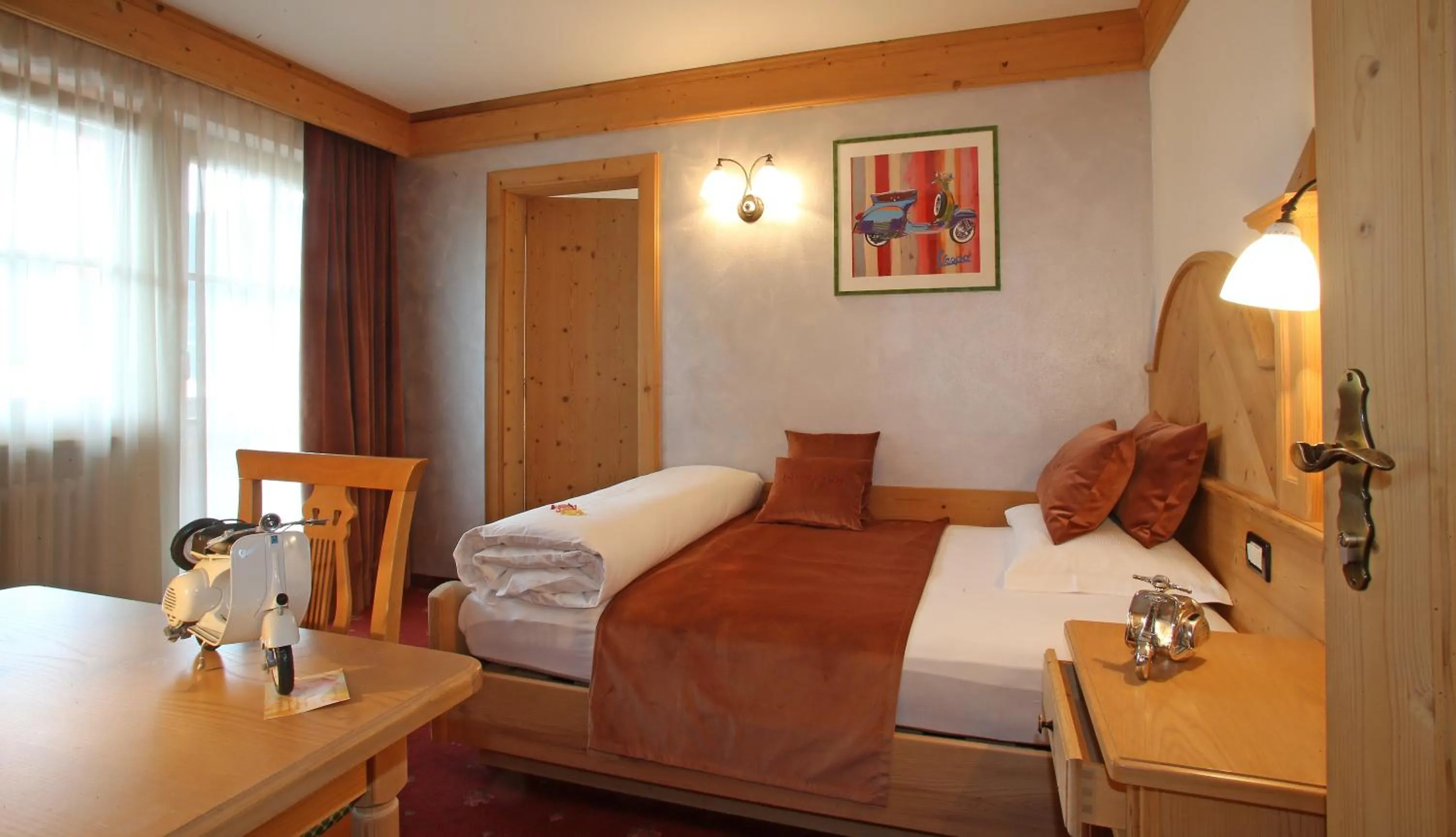 Decorative detail, Bed in B&B Tamarindo