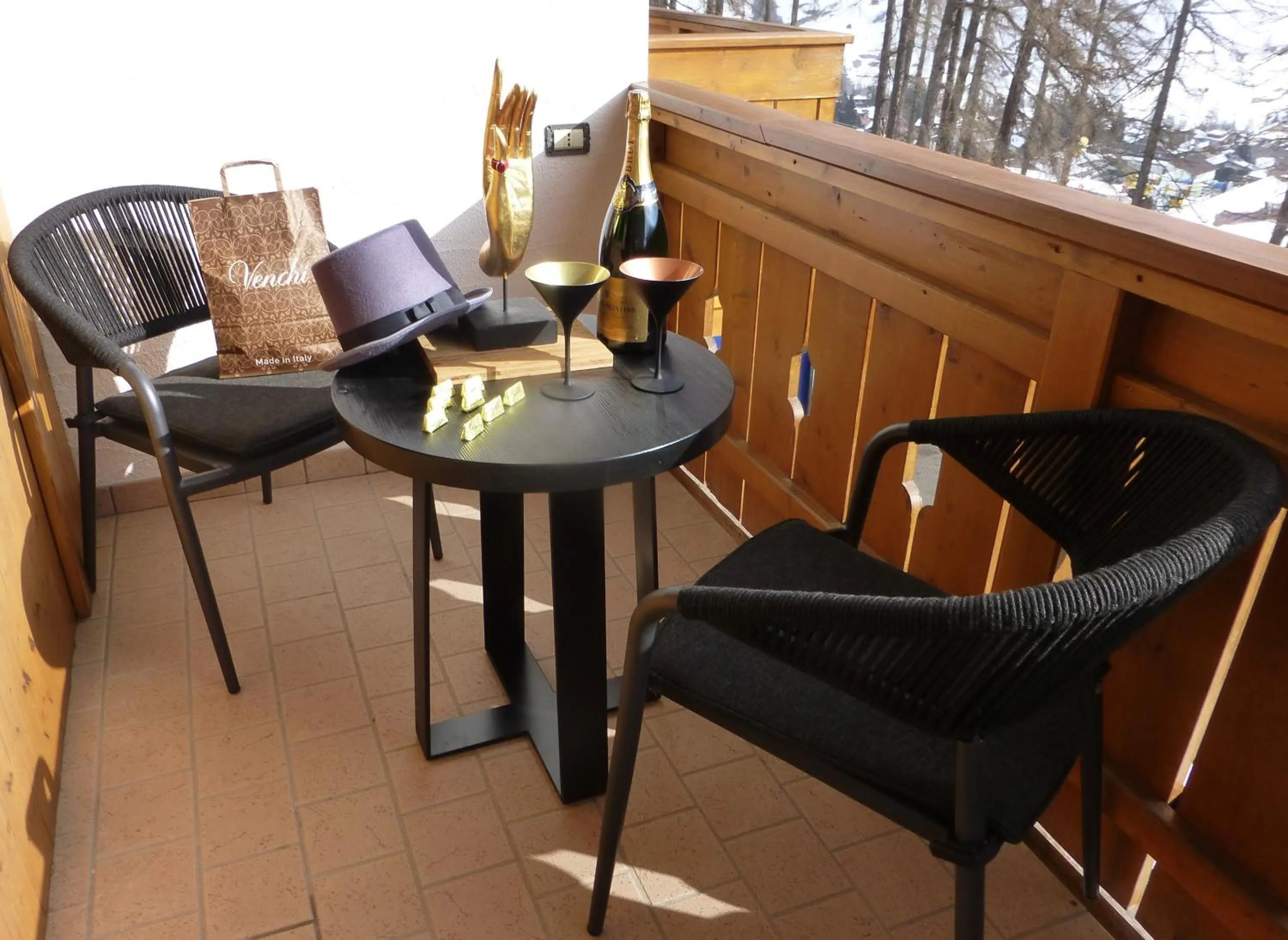 Living room in B&B Tamarindo