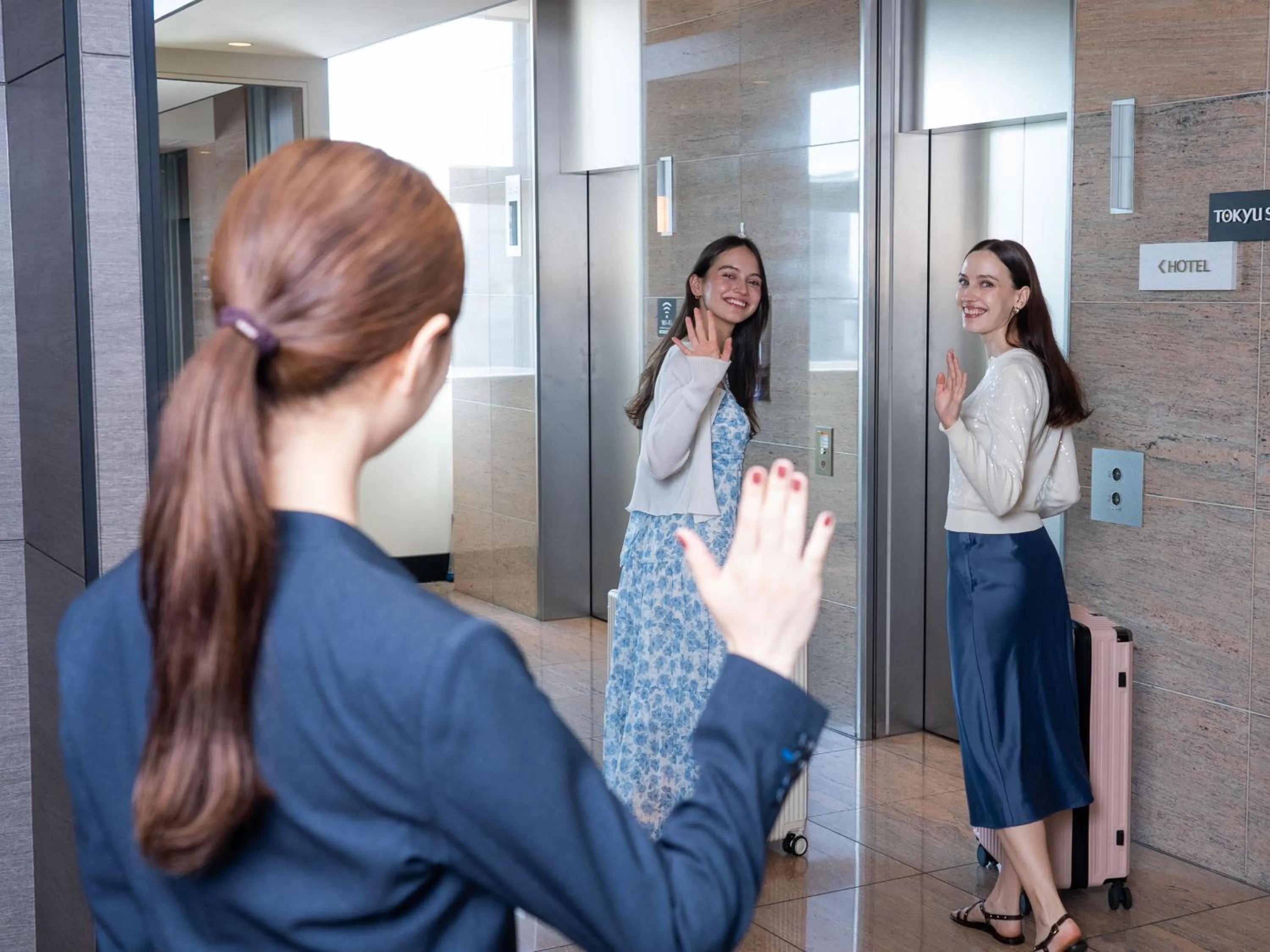 Staff in Tokyu Stay Aoyama Premier