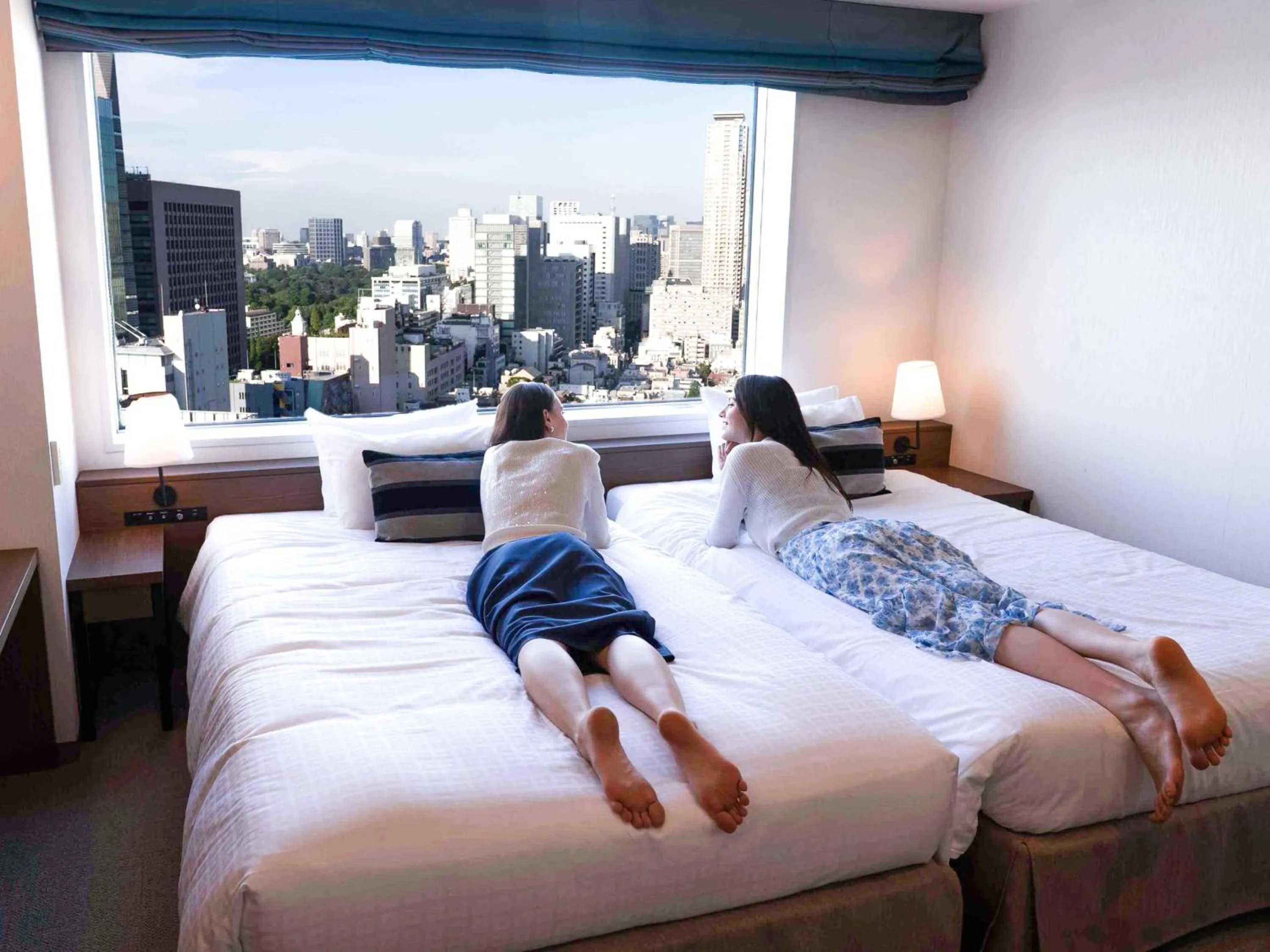 Bed in Tokyu Stay Aoyama Premier