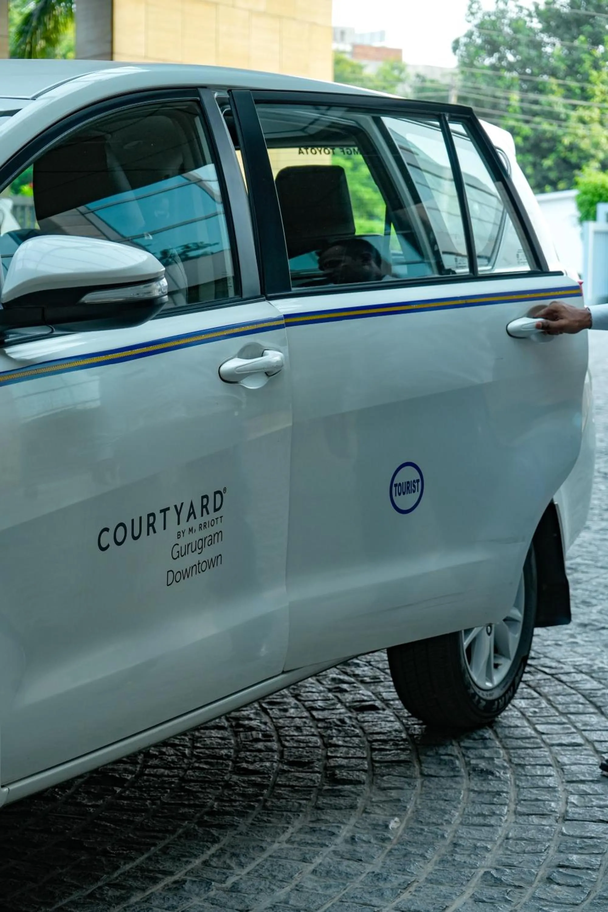 Parking in Courtyard by Marriott Gurugram Downtown