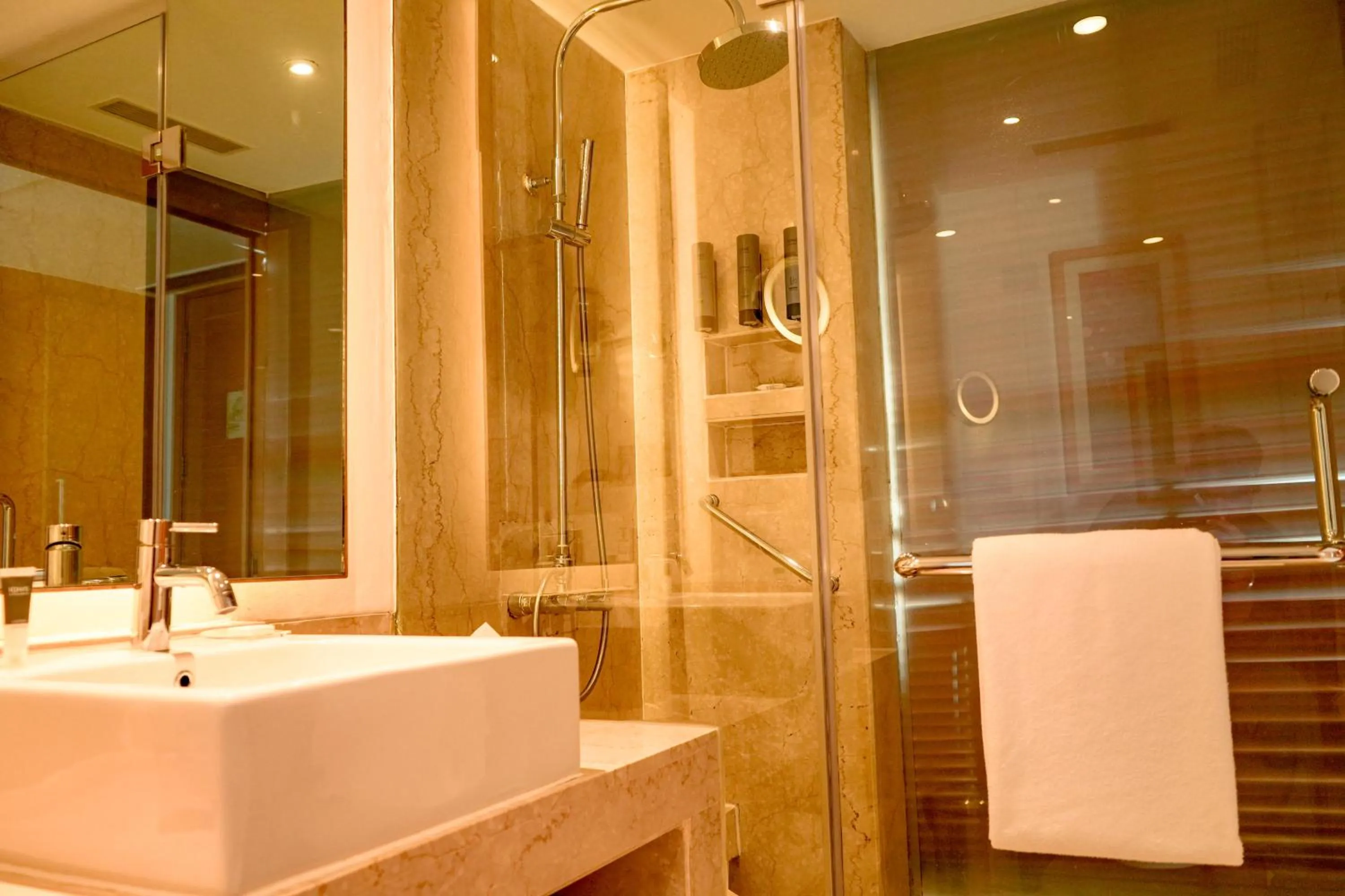 Shower in Courtyard by Marriott Gurugram Downtown