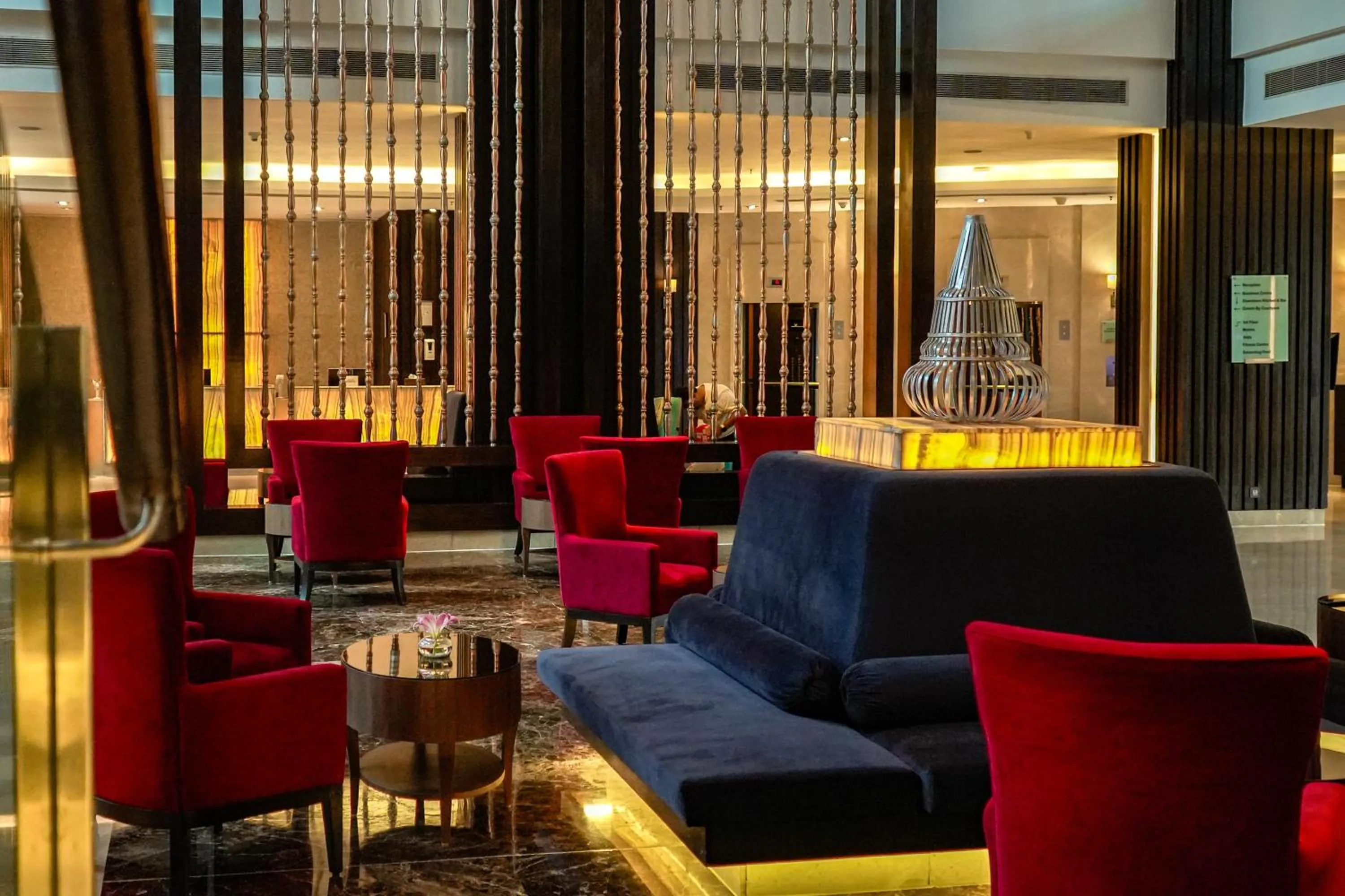 Lobby or reception in Courtyard by Marriott Gurugram Downtown