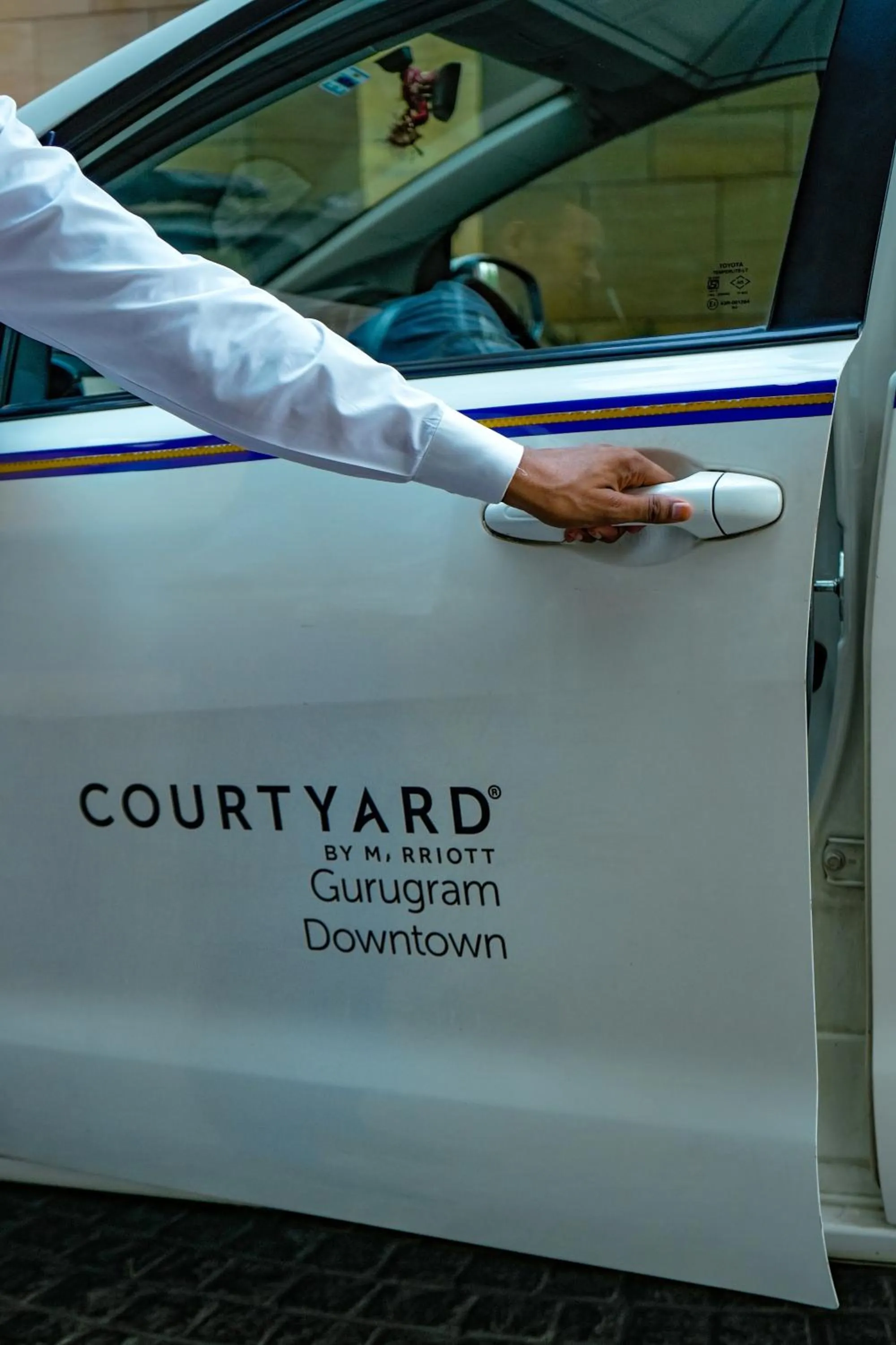 Parking in Courtyard by Marriott Gurugram Downtown