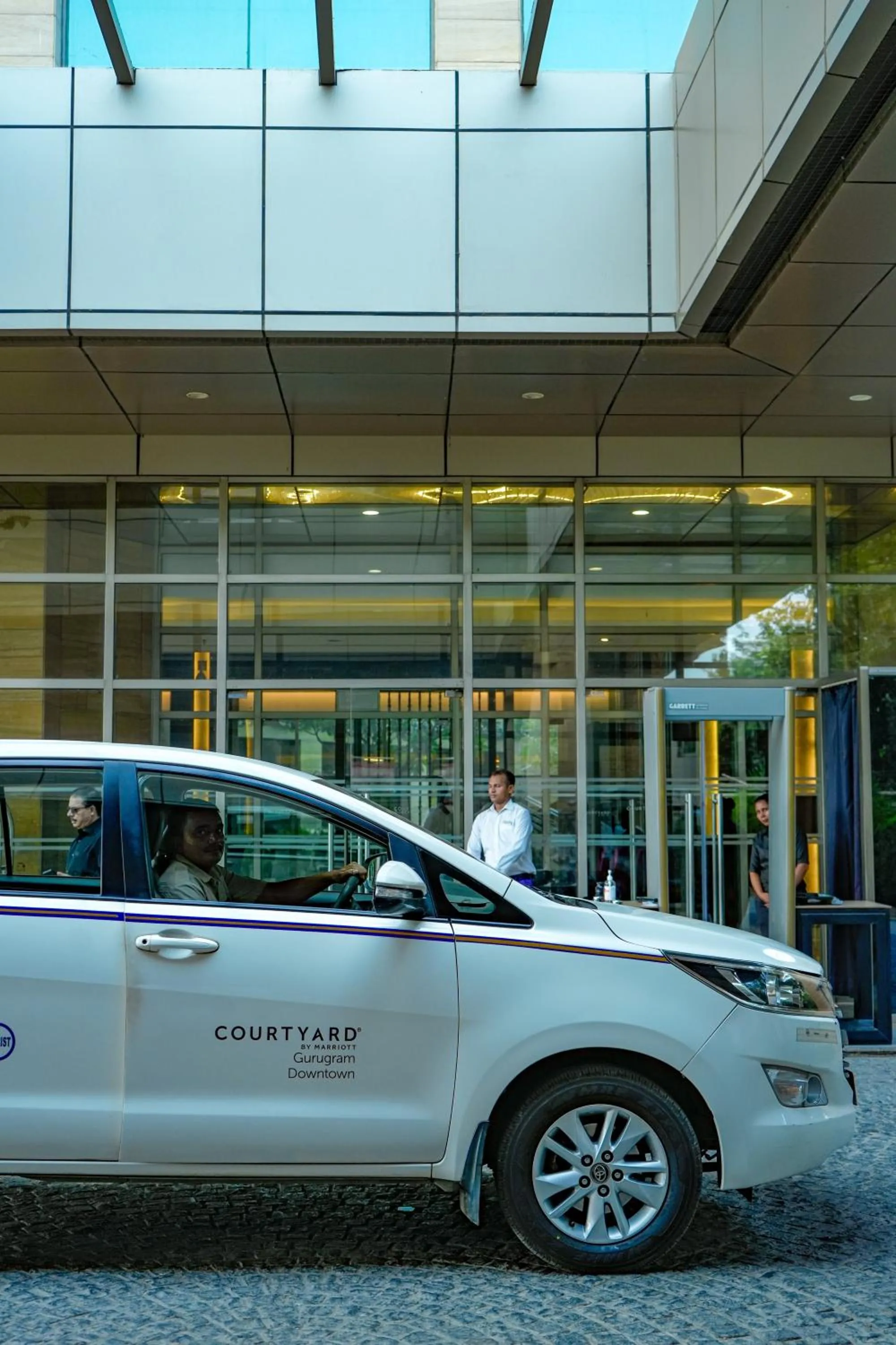 Parking in Courtyard by Marriott Gurugram Downtown