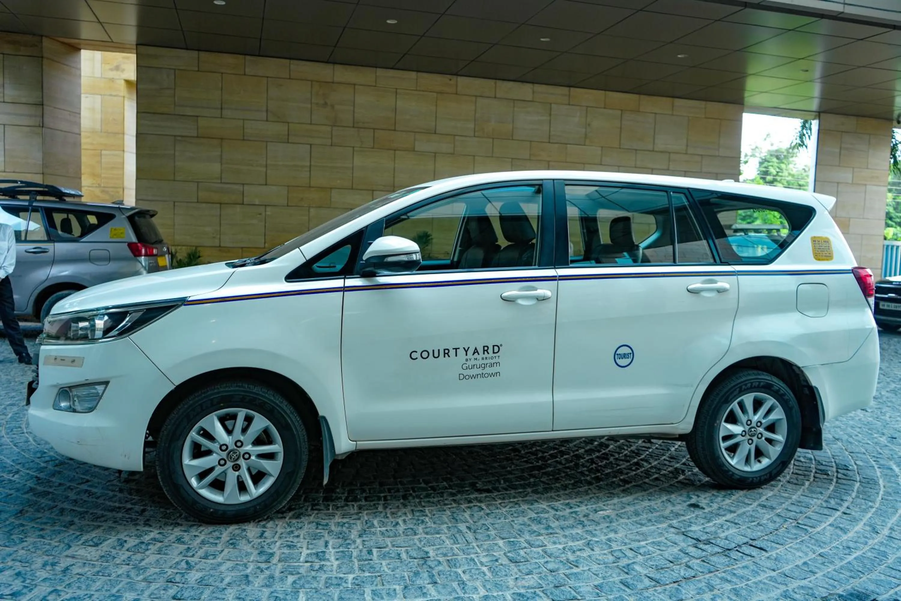 Parking in Courtyard by Marriott Gurugram Downtown