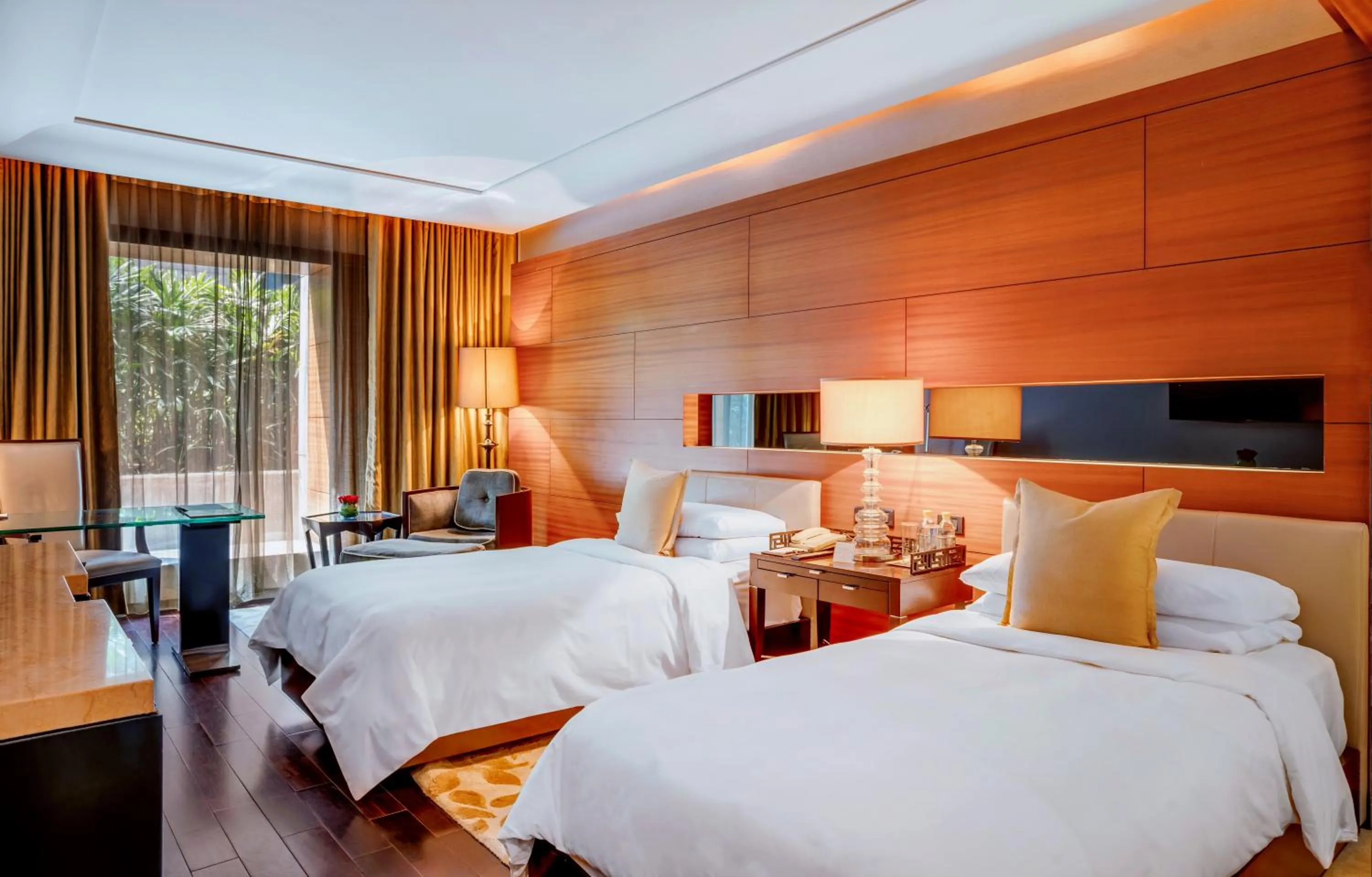 Bedroom, Bed in The Leela Ambience Gurugram Hotel & Residences - The Luxury Urban Sanctuary