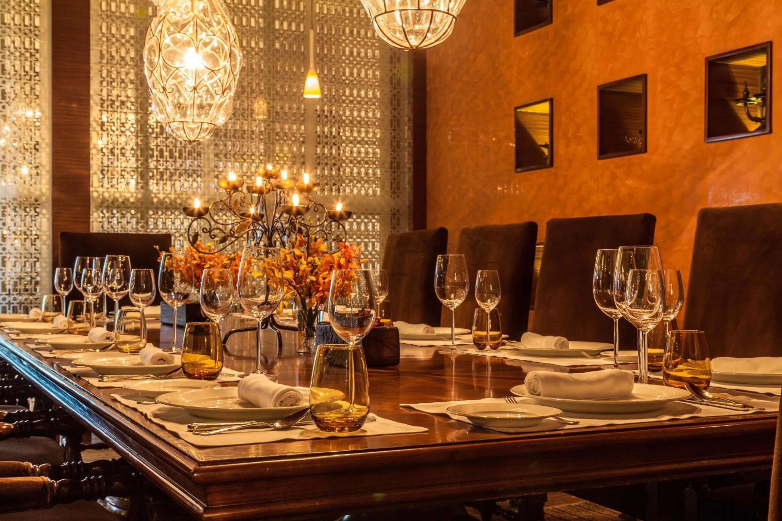 Restaurant/places to eat in The Leela Ambience Gurugram Hotel & Residences - The Luxury Urban Sanctuary