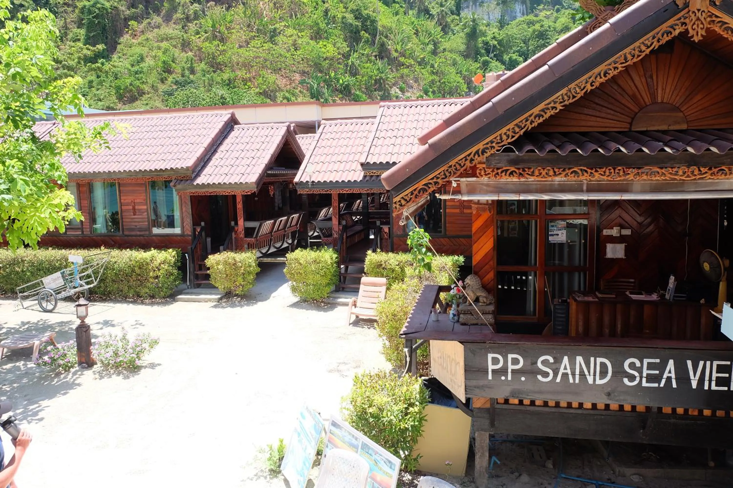 Location in Phi Phi Sand Sea View Resort