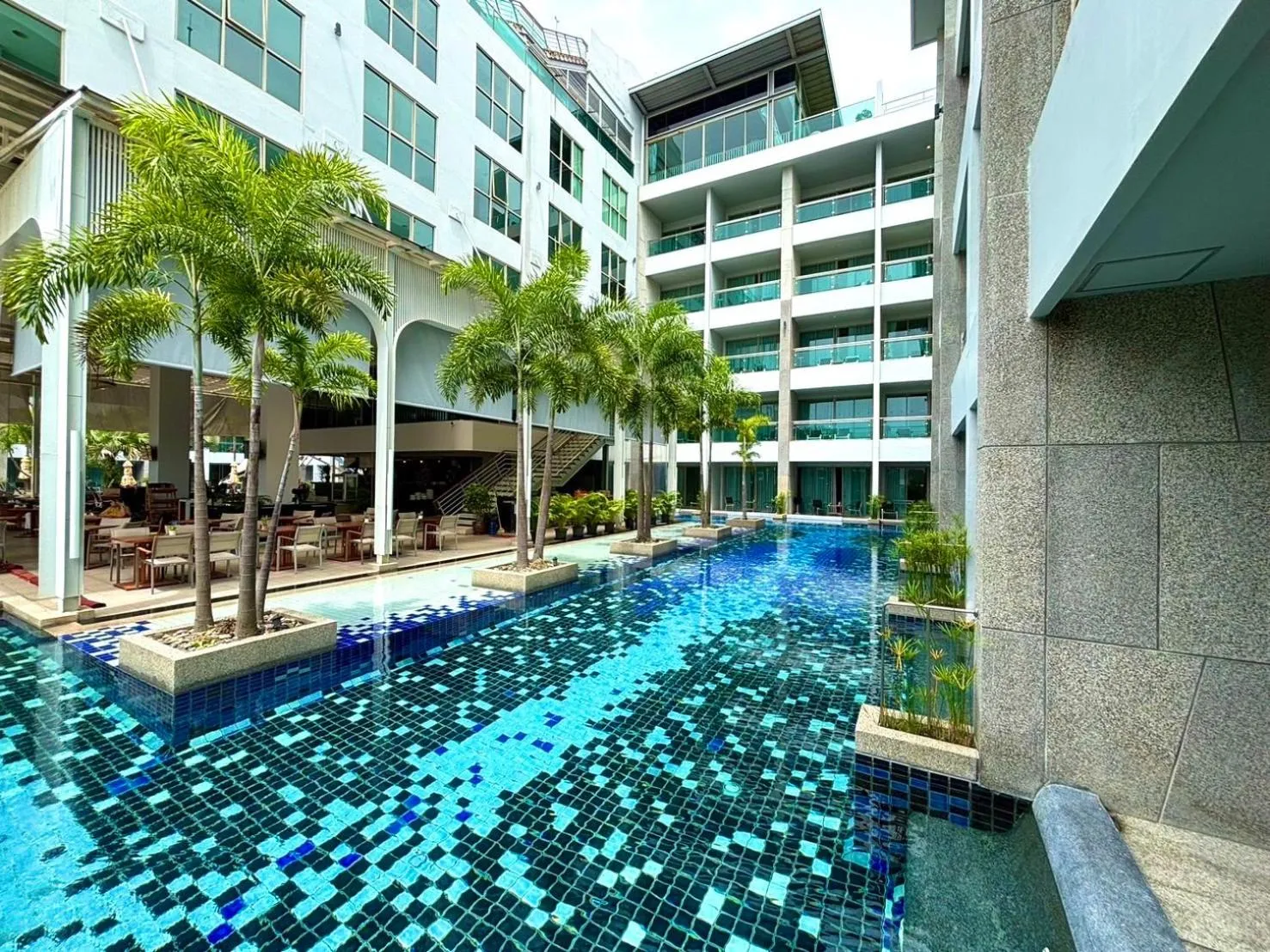 Pool view in The Kee Resort & Spa