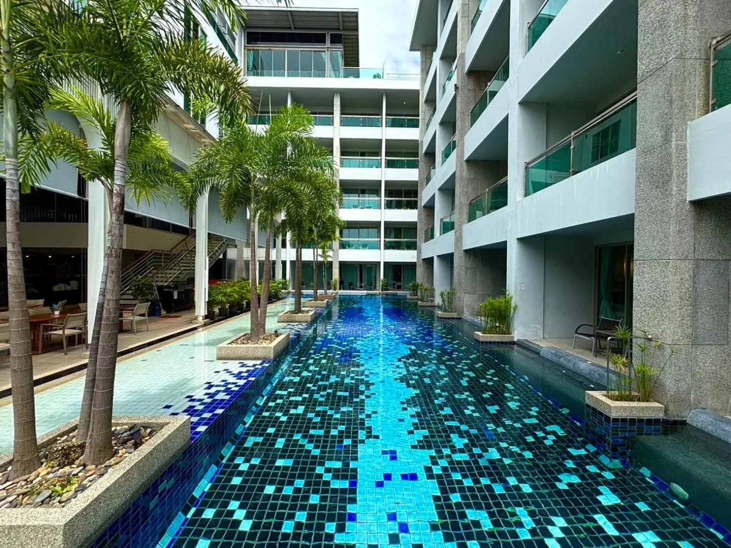 Pool view in The Kee Resort & Spa