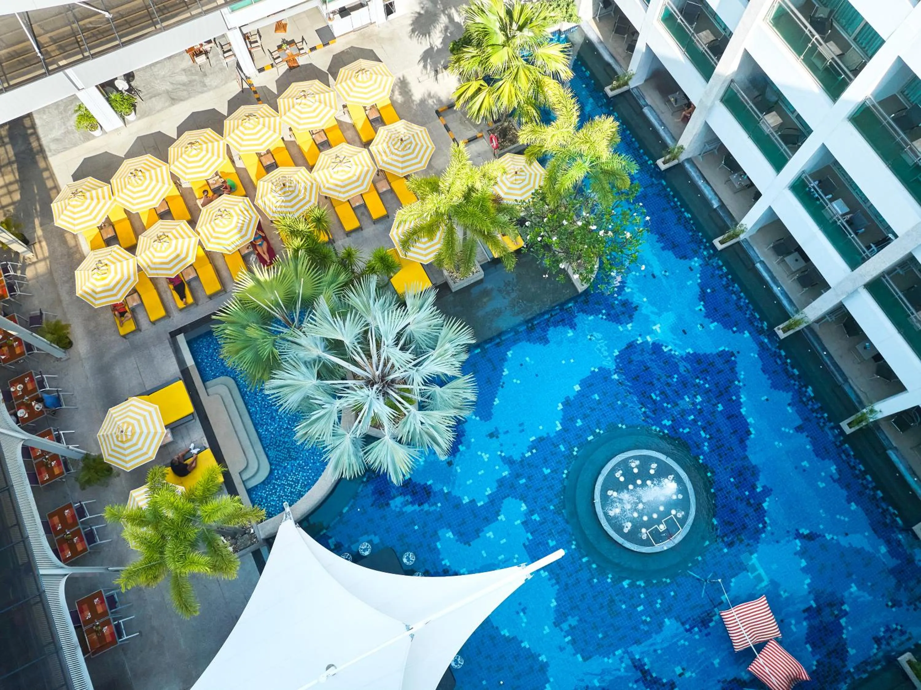 Pool view in The Kee Resort & Spa
