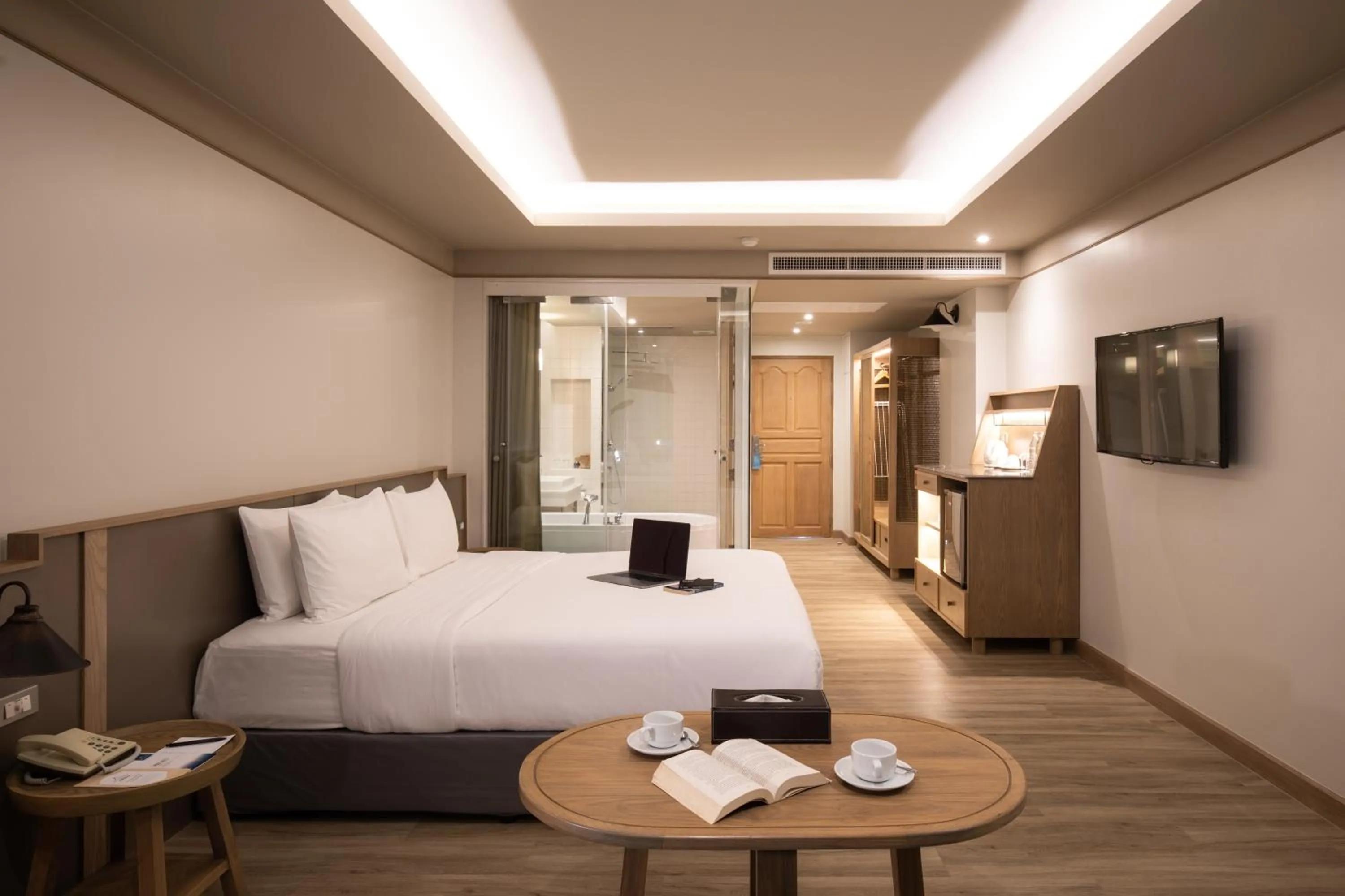 Bed in Khum Phucome Hotel -SHA Extra Plus