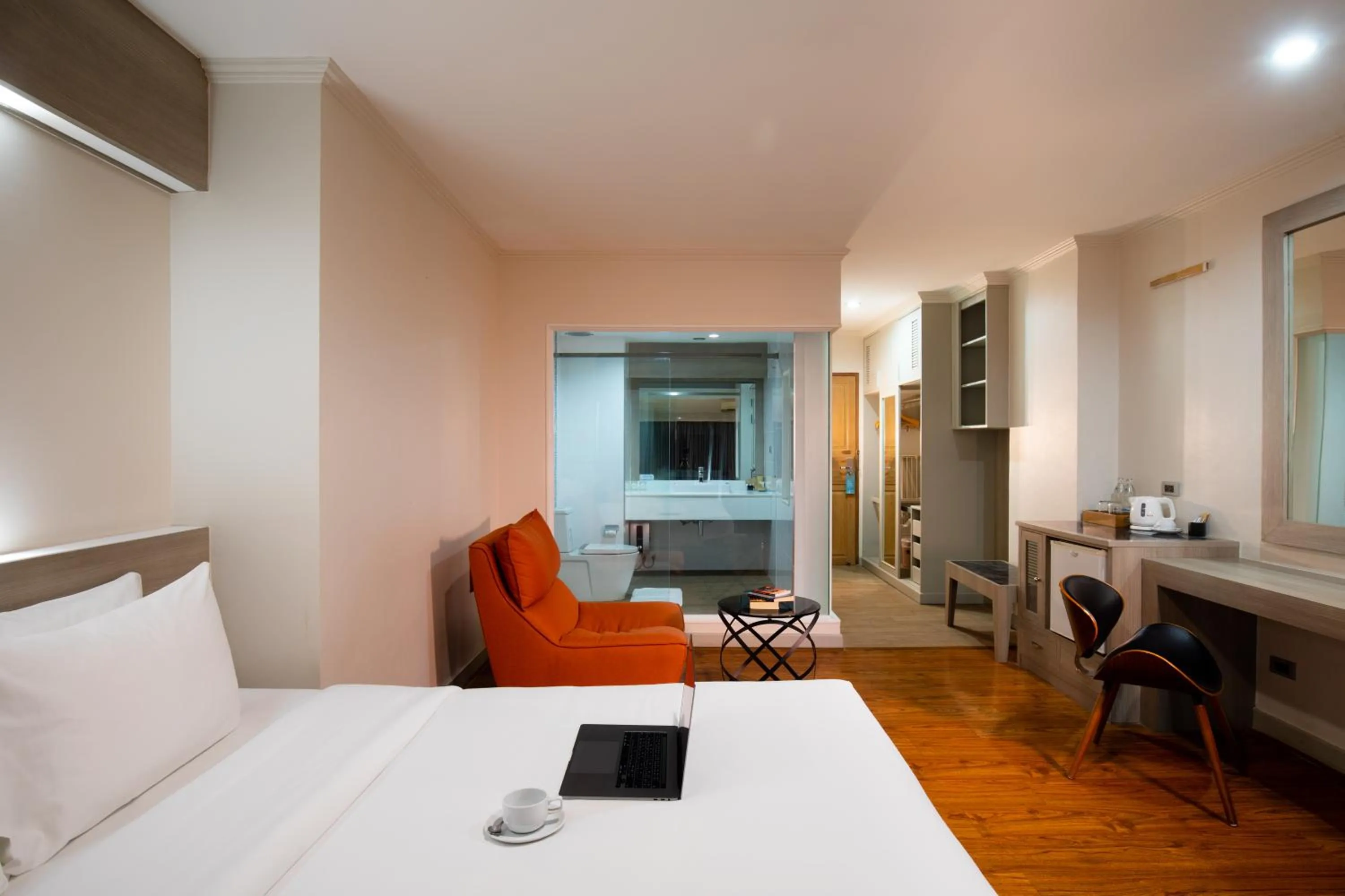 Bed in Khum Phucome Hotel -SHA Extra Plus