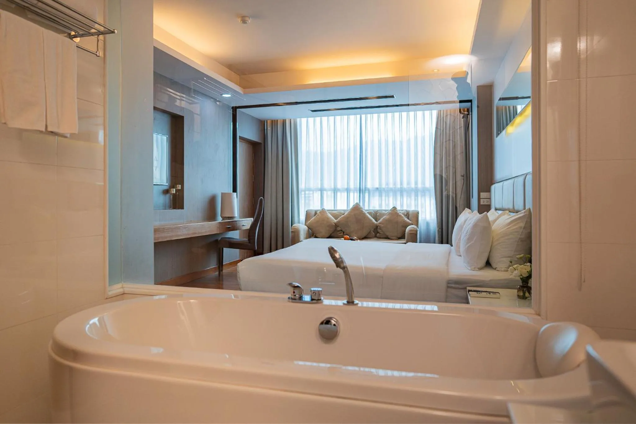 Bed in Khum Phucome Hotel -SHA Extra Plus