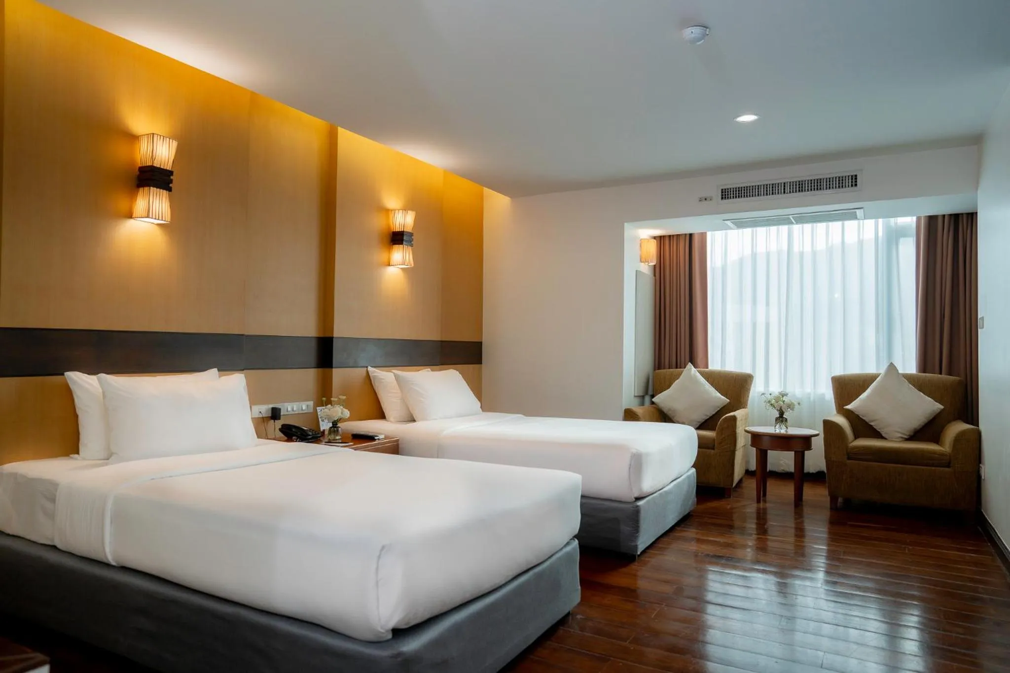 Bed in Khum Phucome Hotel -SHA Extra Plus