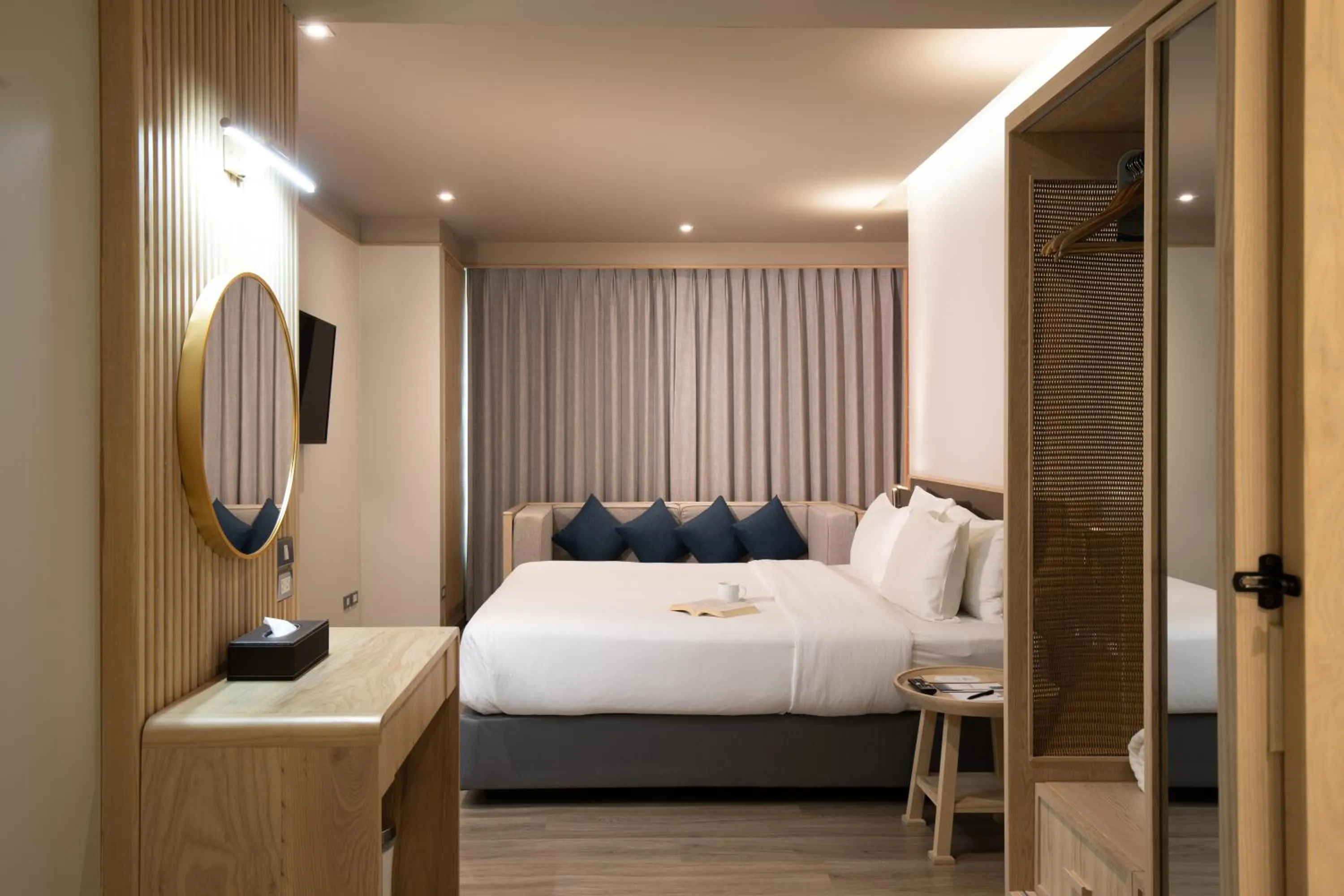 Bed in Khum Phucome Hotel -SHA Extra Plus