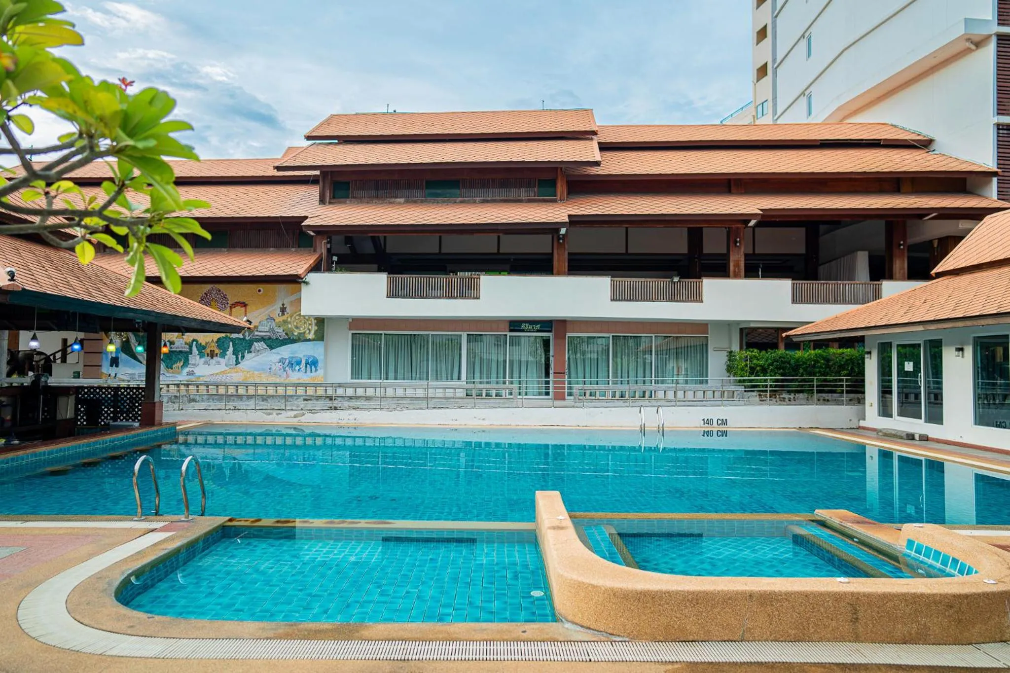 Pool view in Khum Phucome Hotel -SHA Extra Plus