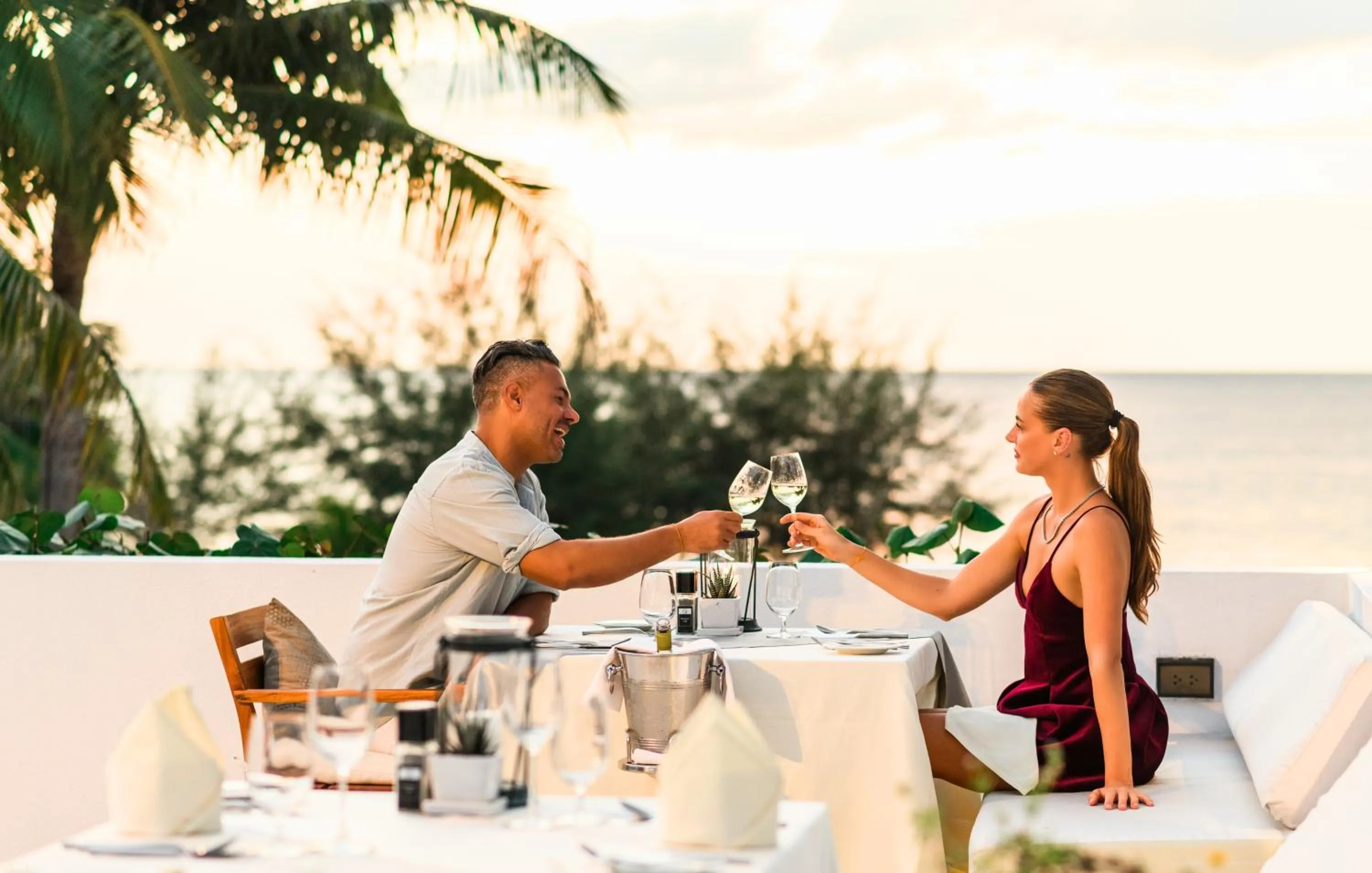 Dining area in The Royal Sands Koh Rong
