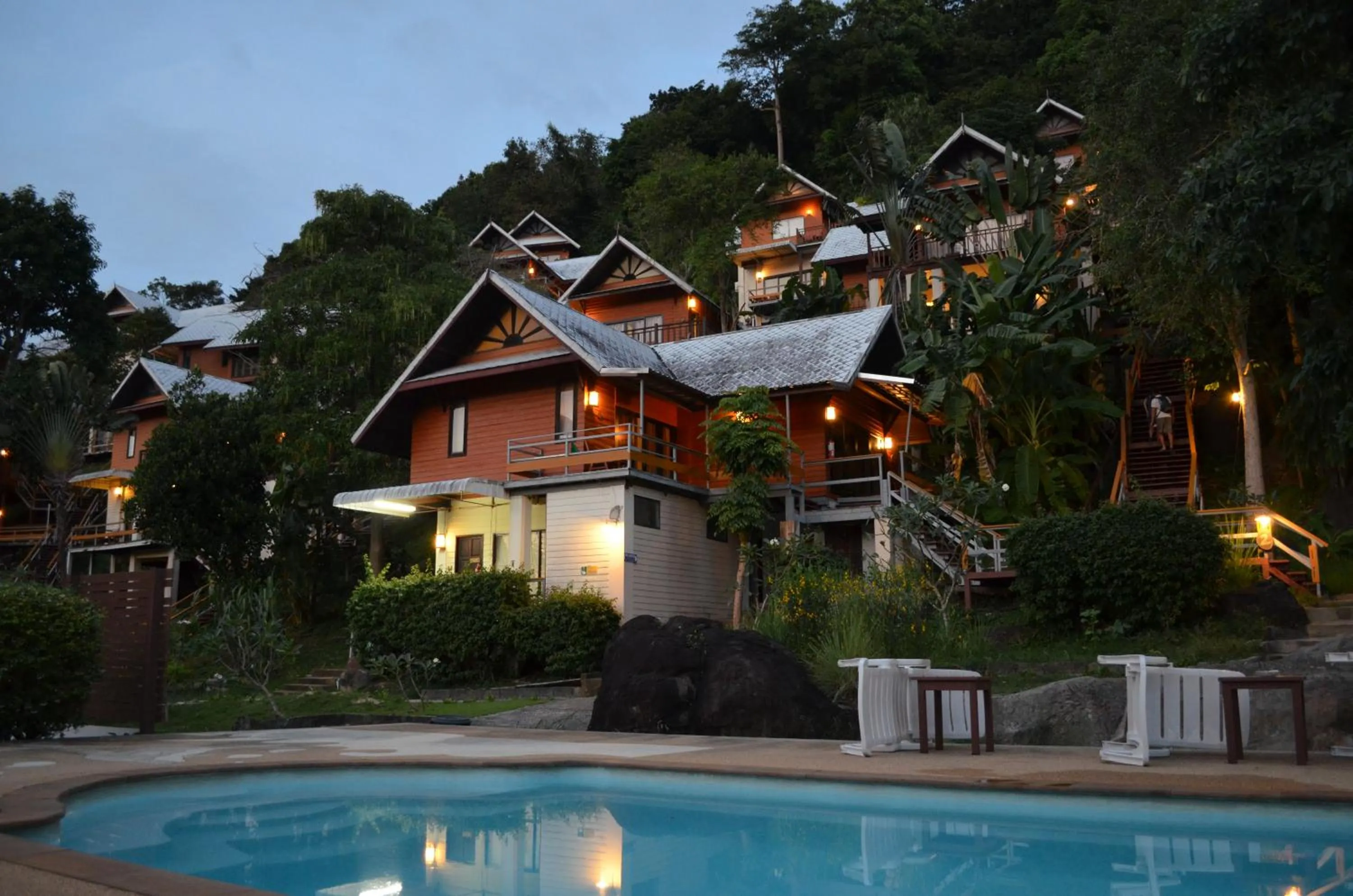 Property building in Phitharom PP Resort