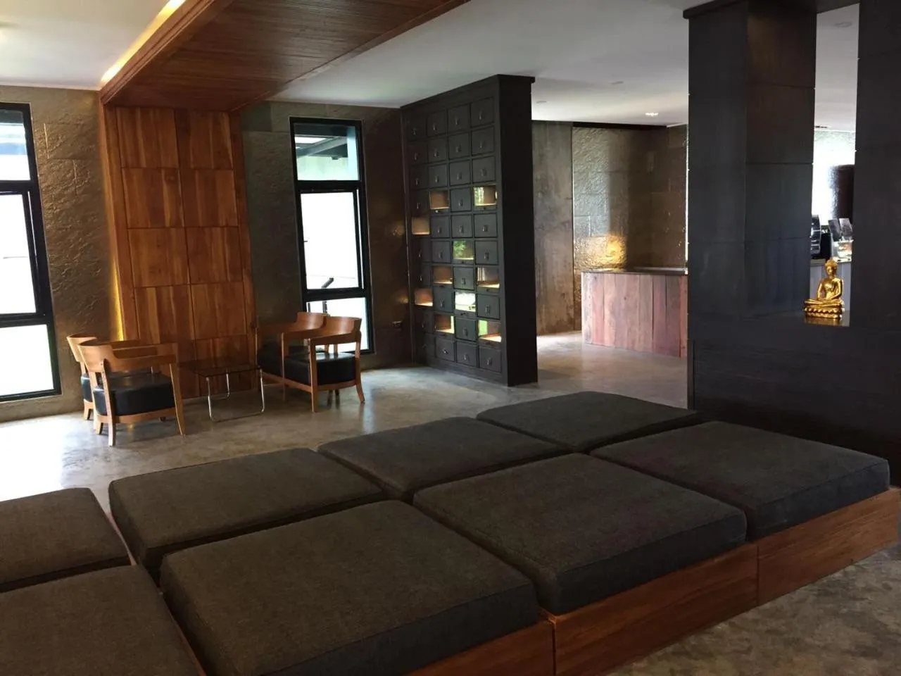 Lobby or reception in Inthira Vangvieng