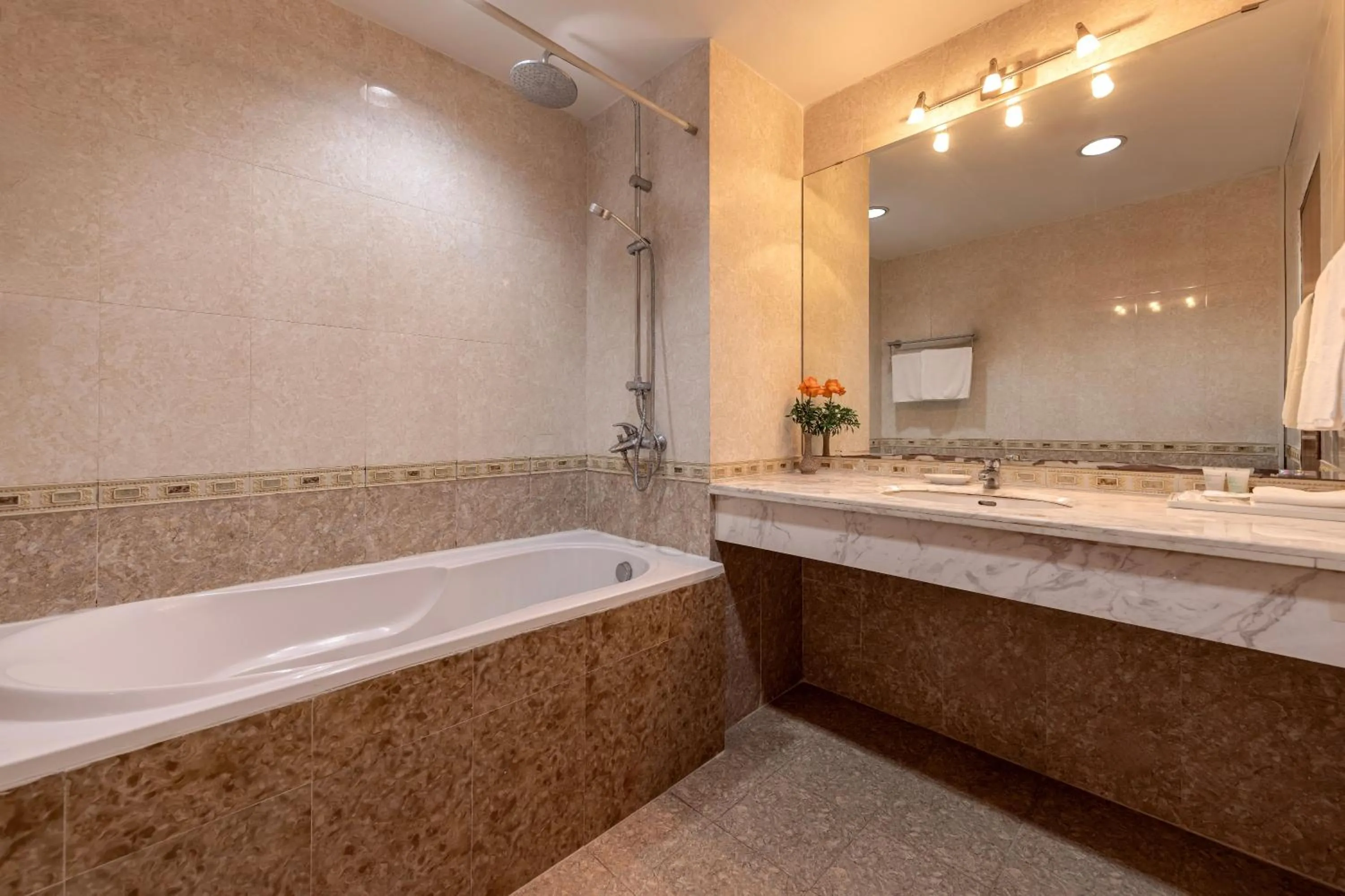 Bathroom in Oriental Palace Apartments Hanoi