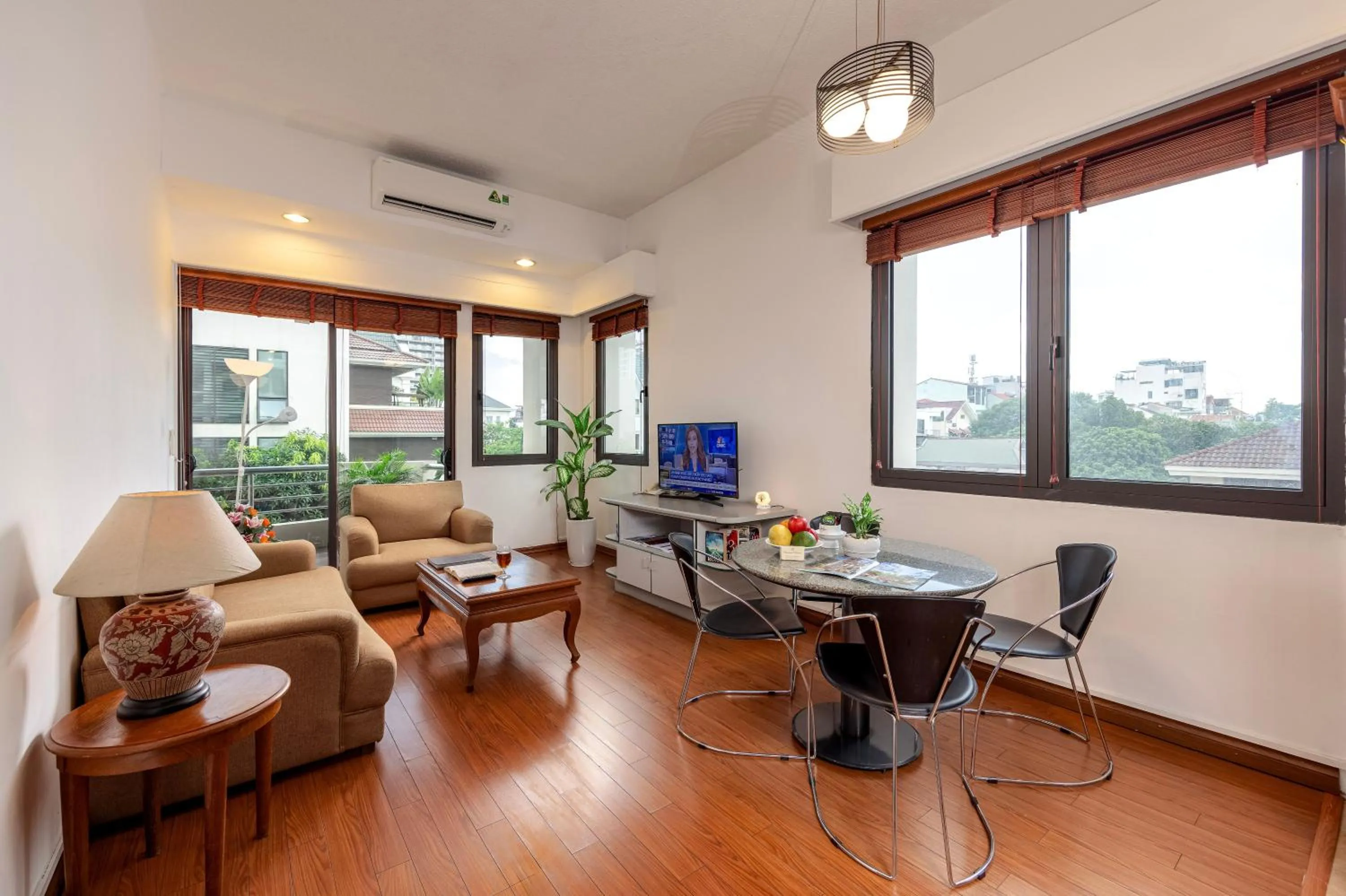 Living room in Oriental Palace Apartments Hanoi