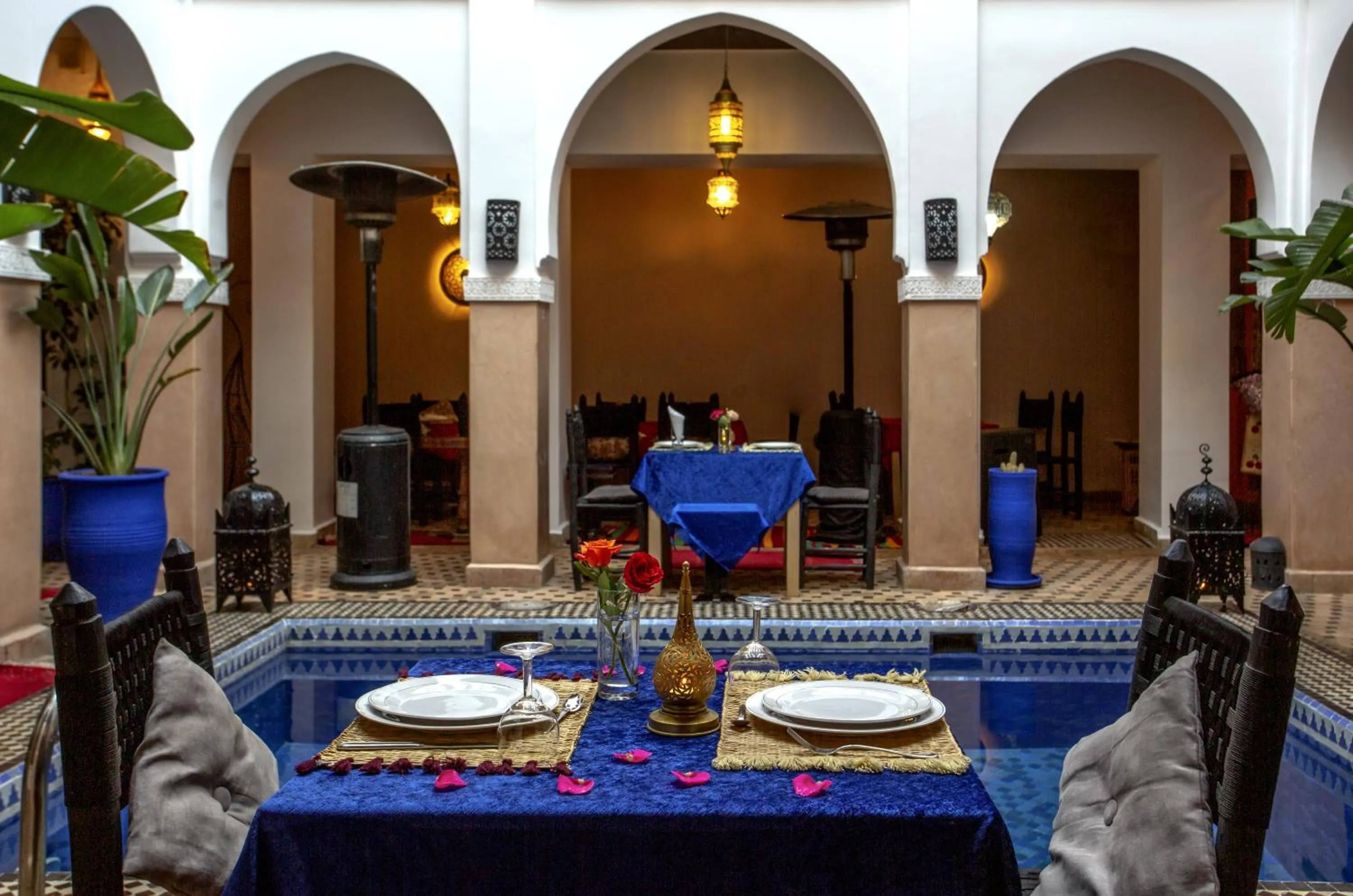 Continental breakfast in Riad Ciel d'Orient