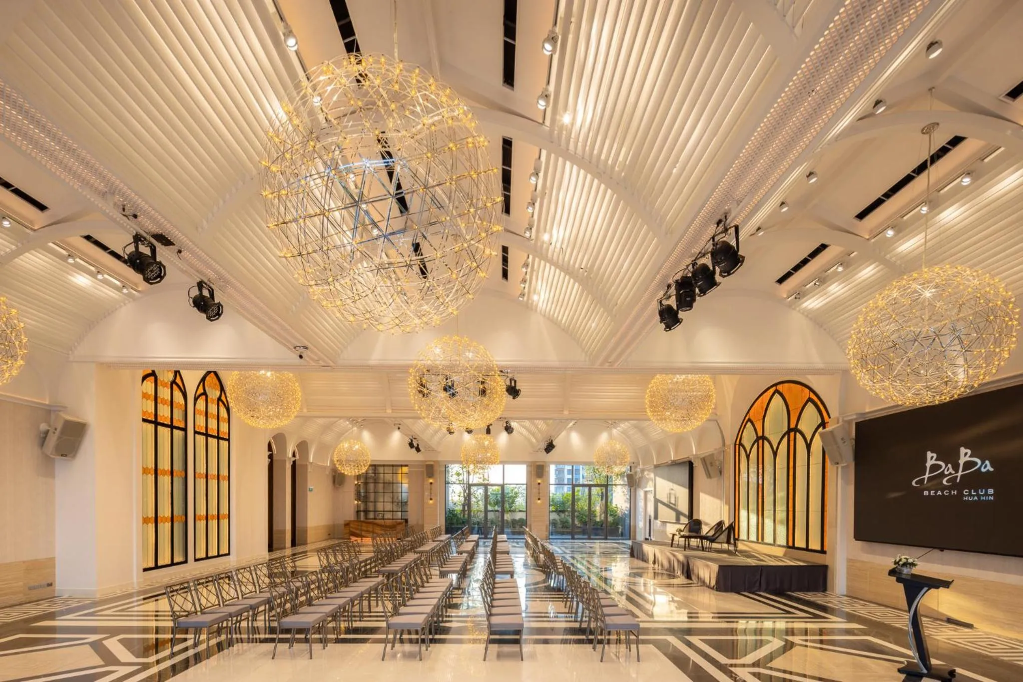 Meeting/conference room in Baba Beach Club Hua Hin Luxury Pool Villa by Sri panwa