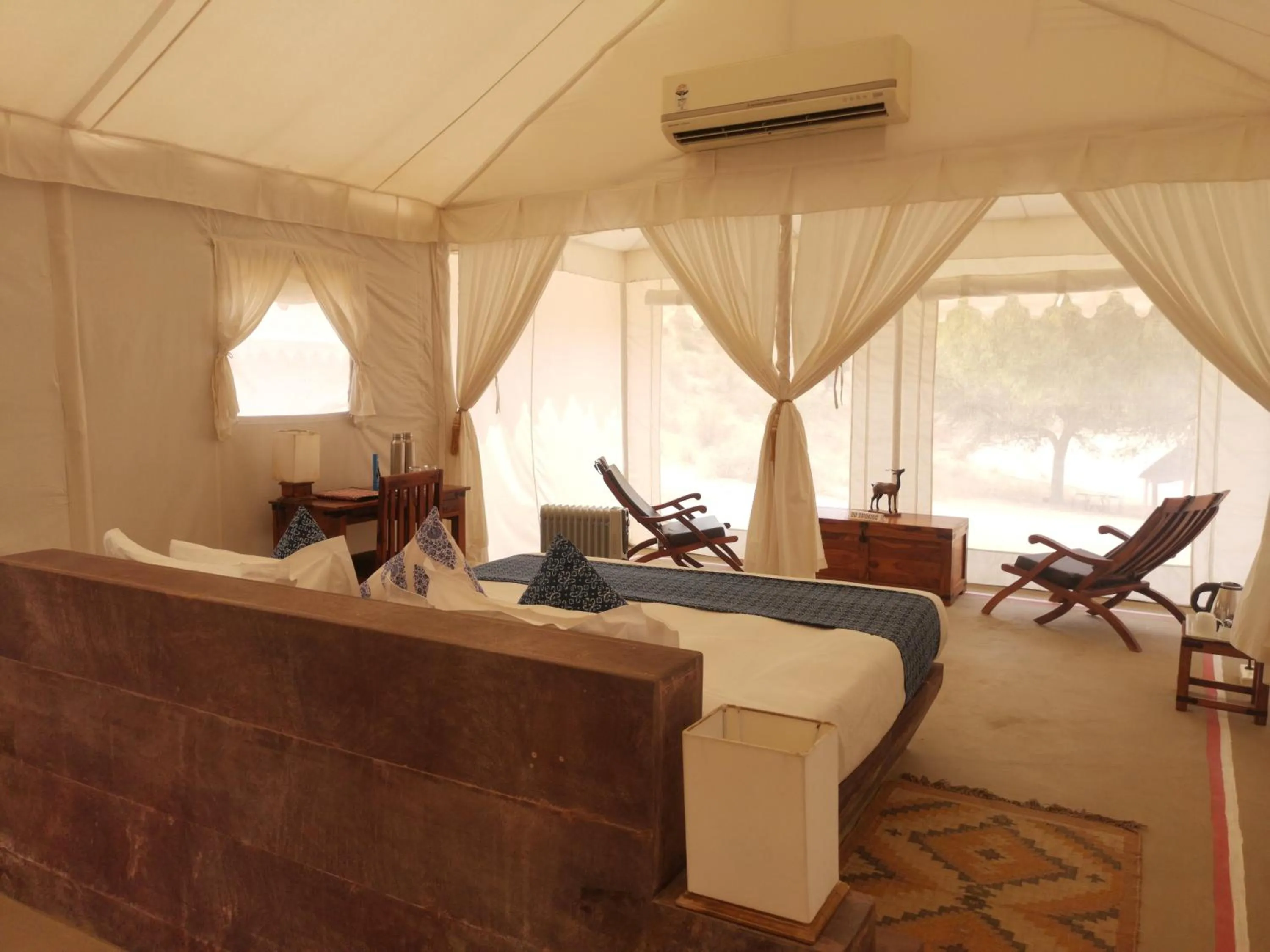 Seating area in Dhora Desert Resort And Spa