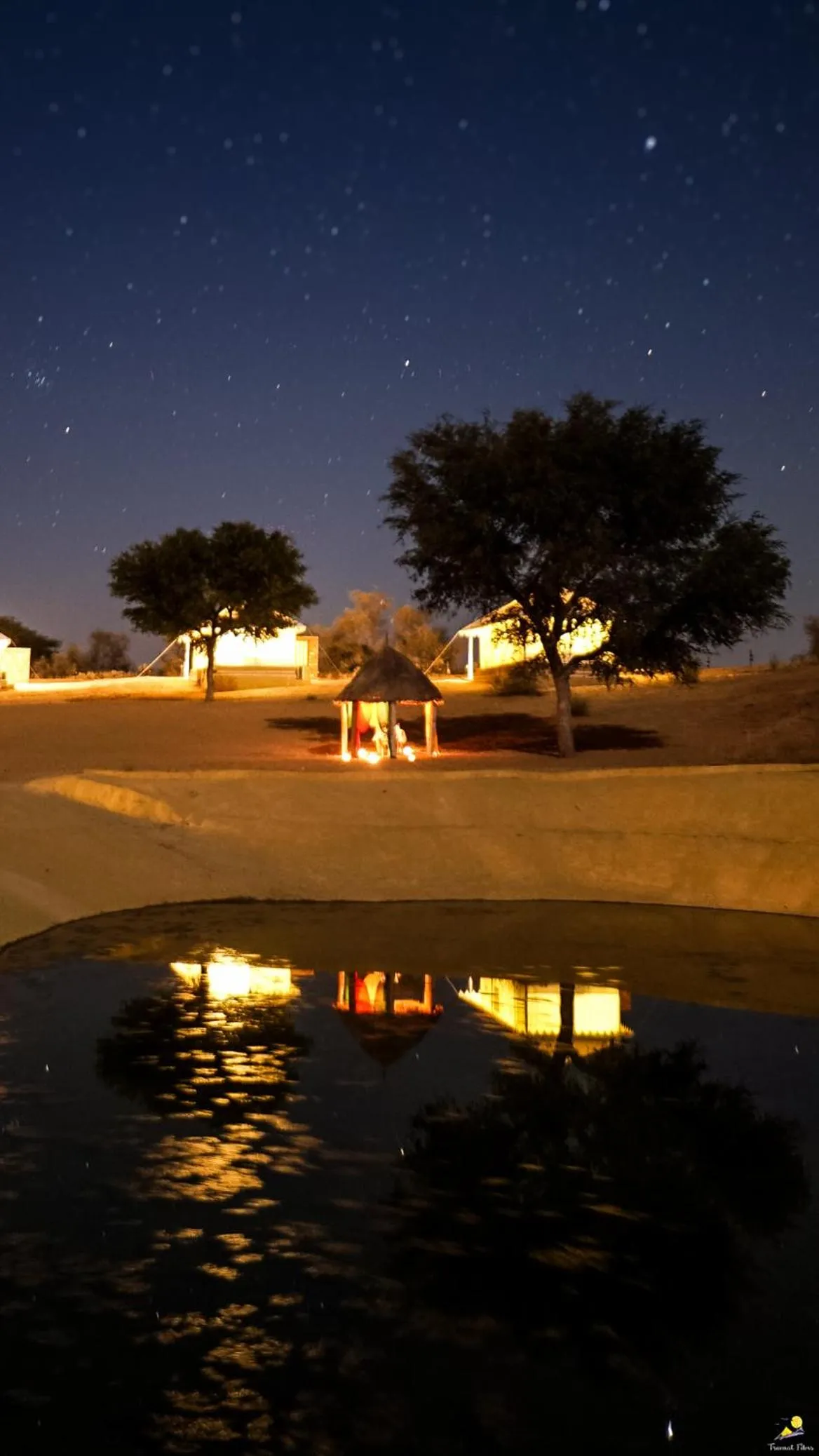 Lake view in Dhora Desert Resort And Spa