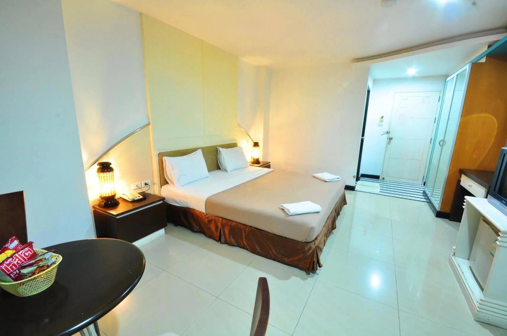 Bed in The Great Hotel Hatyai