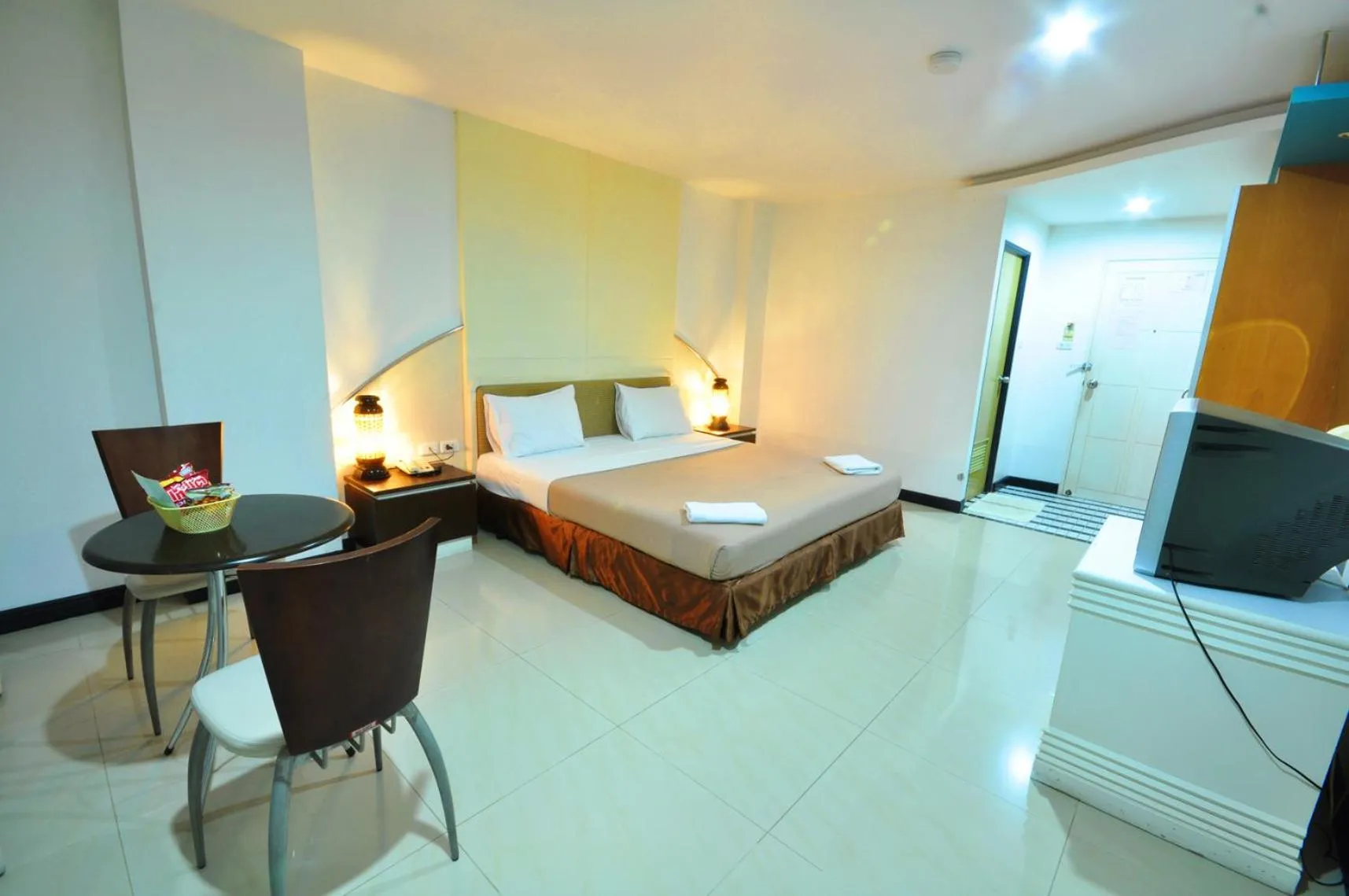 Bed in The Great Hotel Hatyai