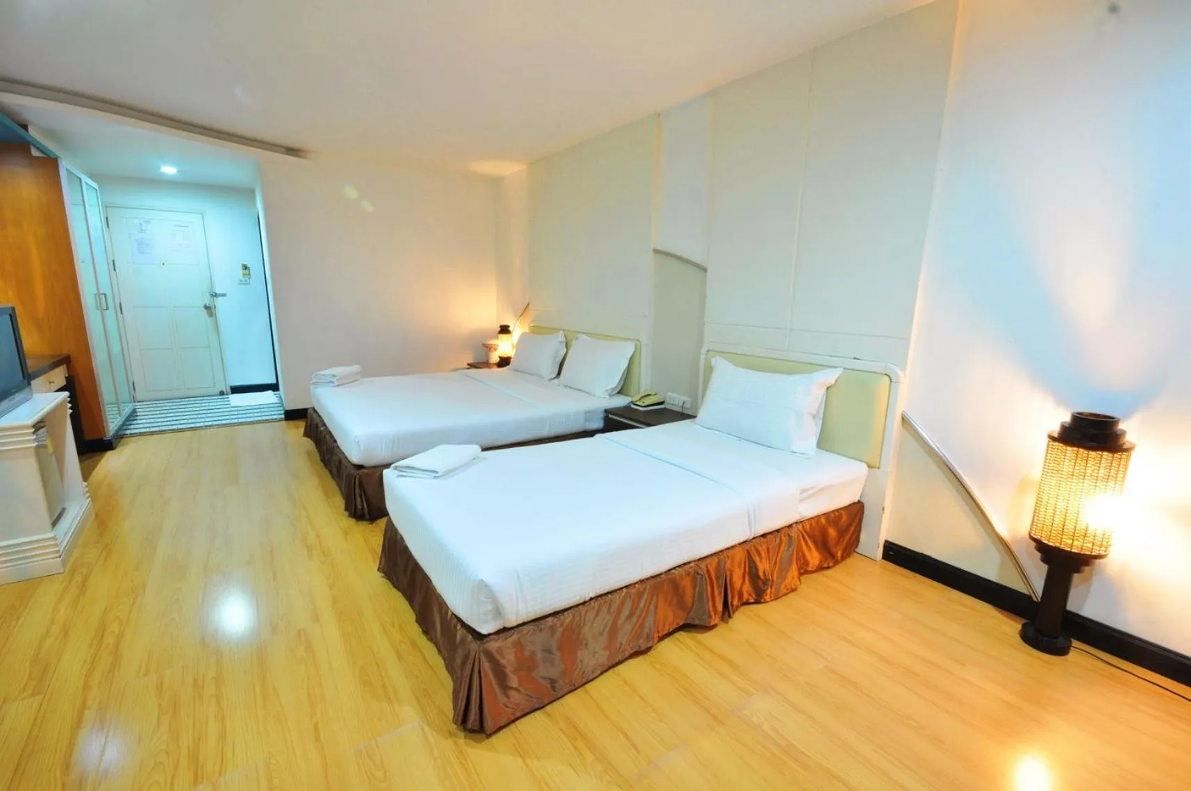 Bed in The Great Hotel Hatyai