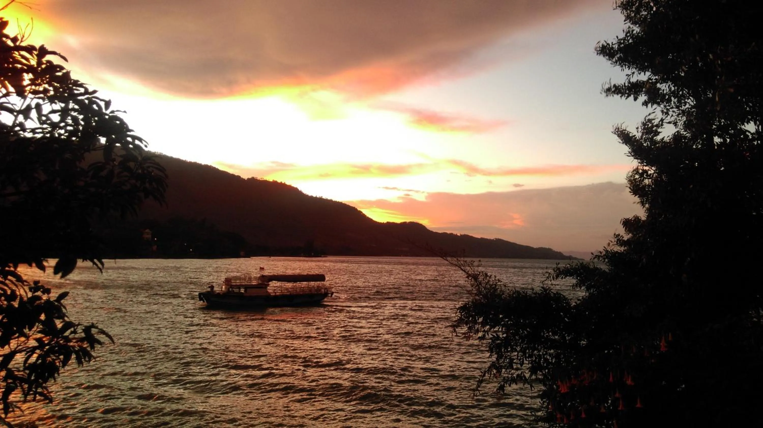 Sunset in Aman's Guesthouse