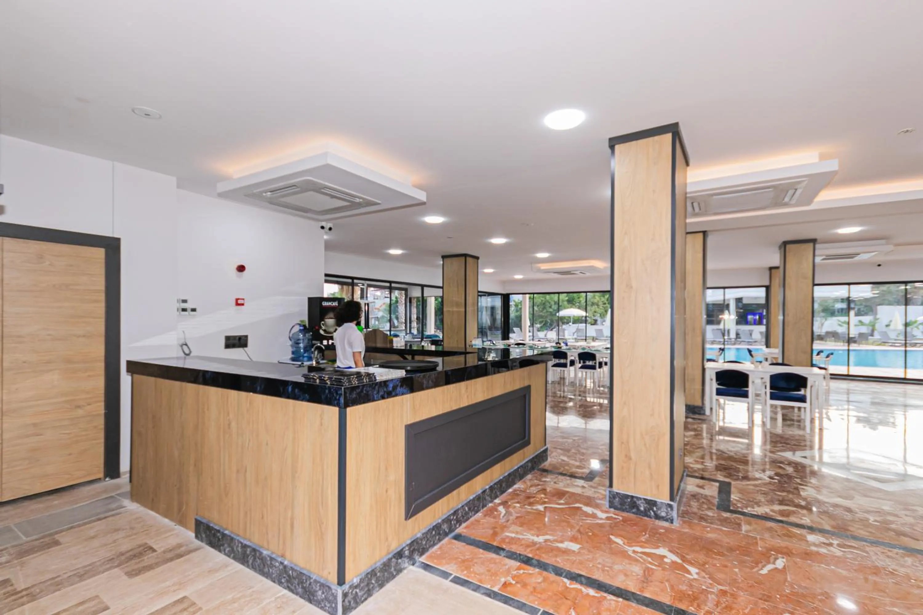 Lobby or reception in Lara World Hotel