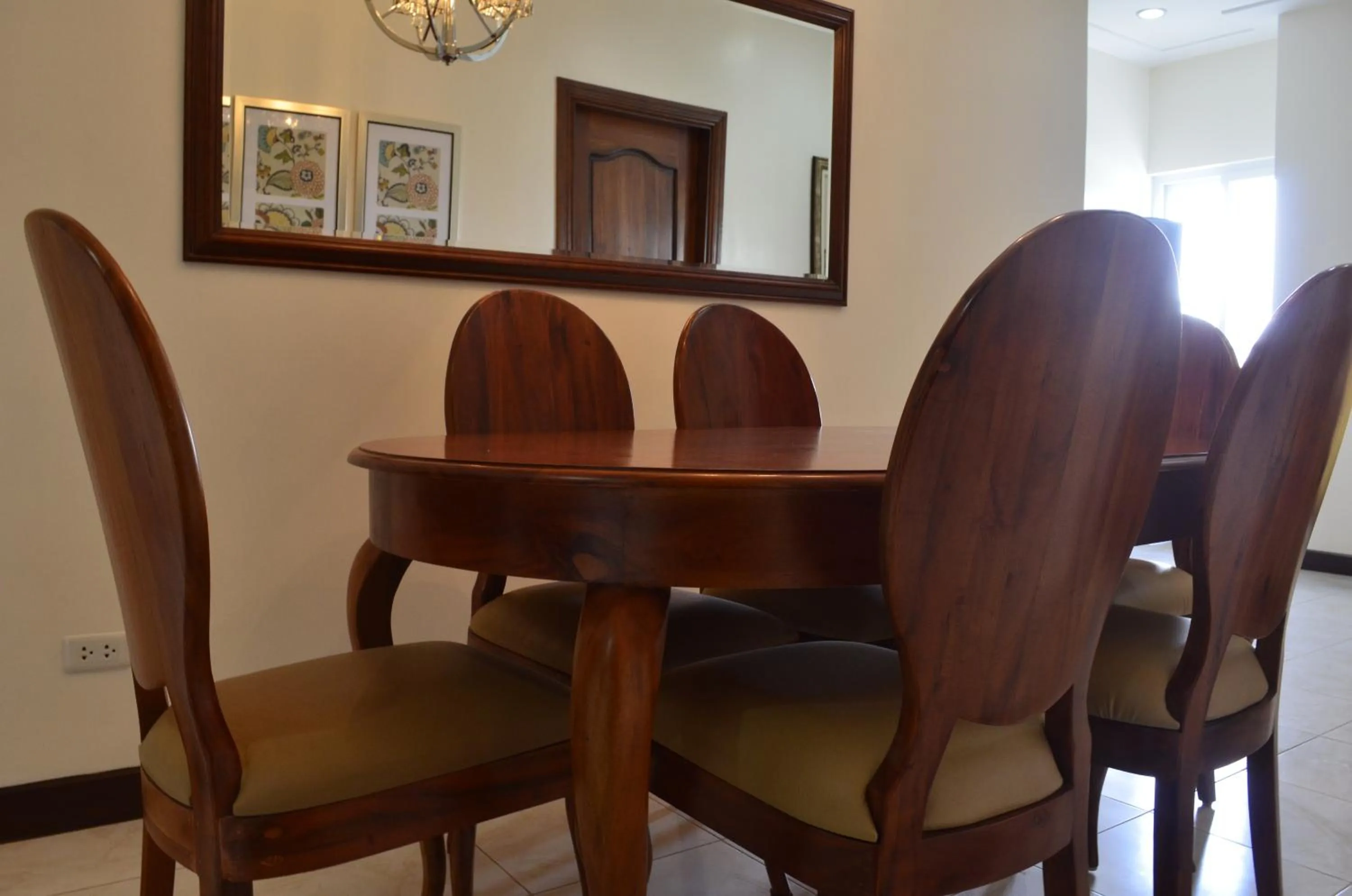 Dining area in Grand Isabella Residences