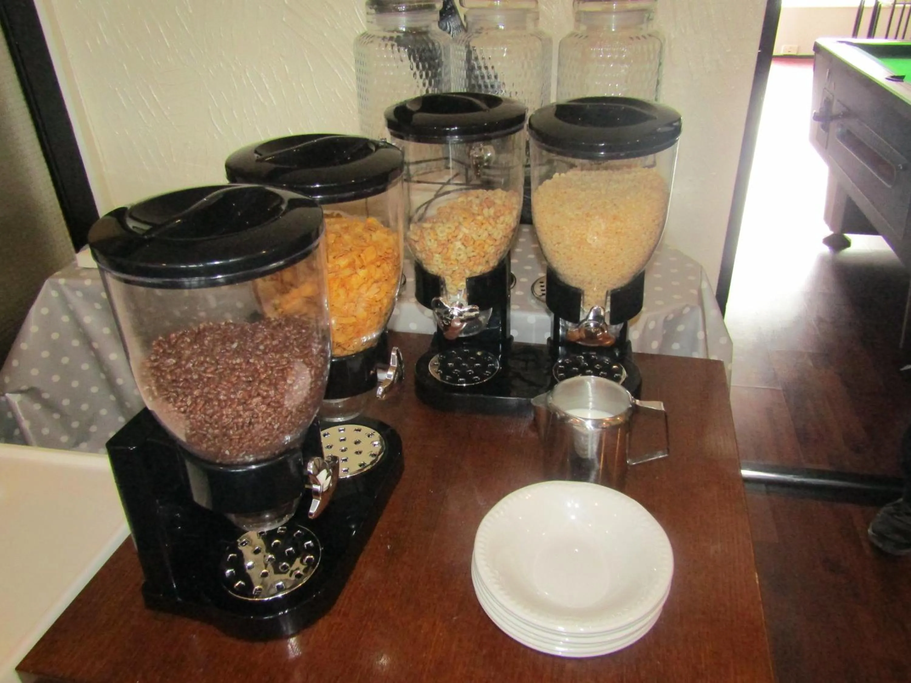 Food and drinks in Alderley Hotel Blackpool