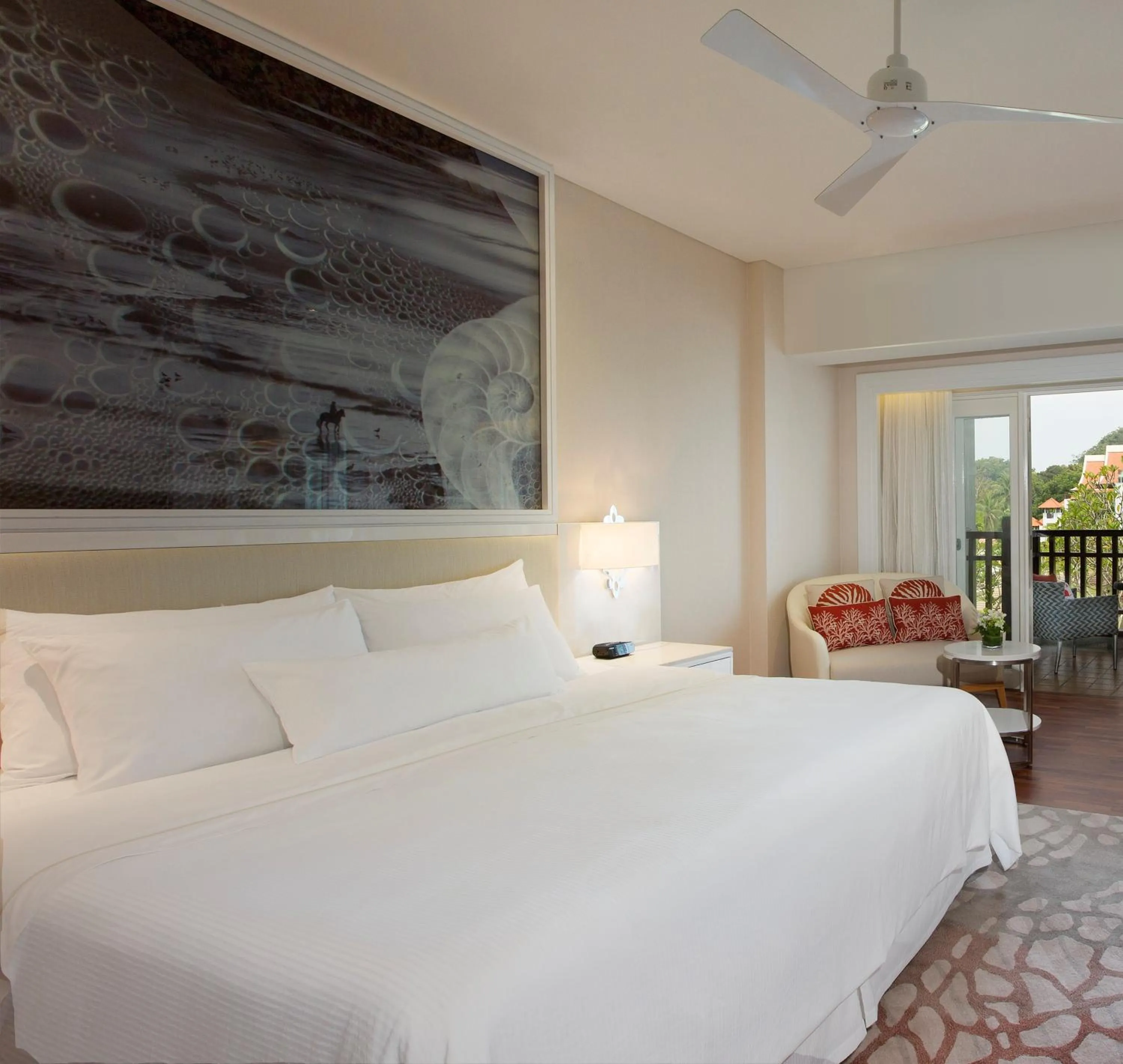 Bed in The Westin Langkawi Resort & Spa