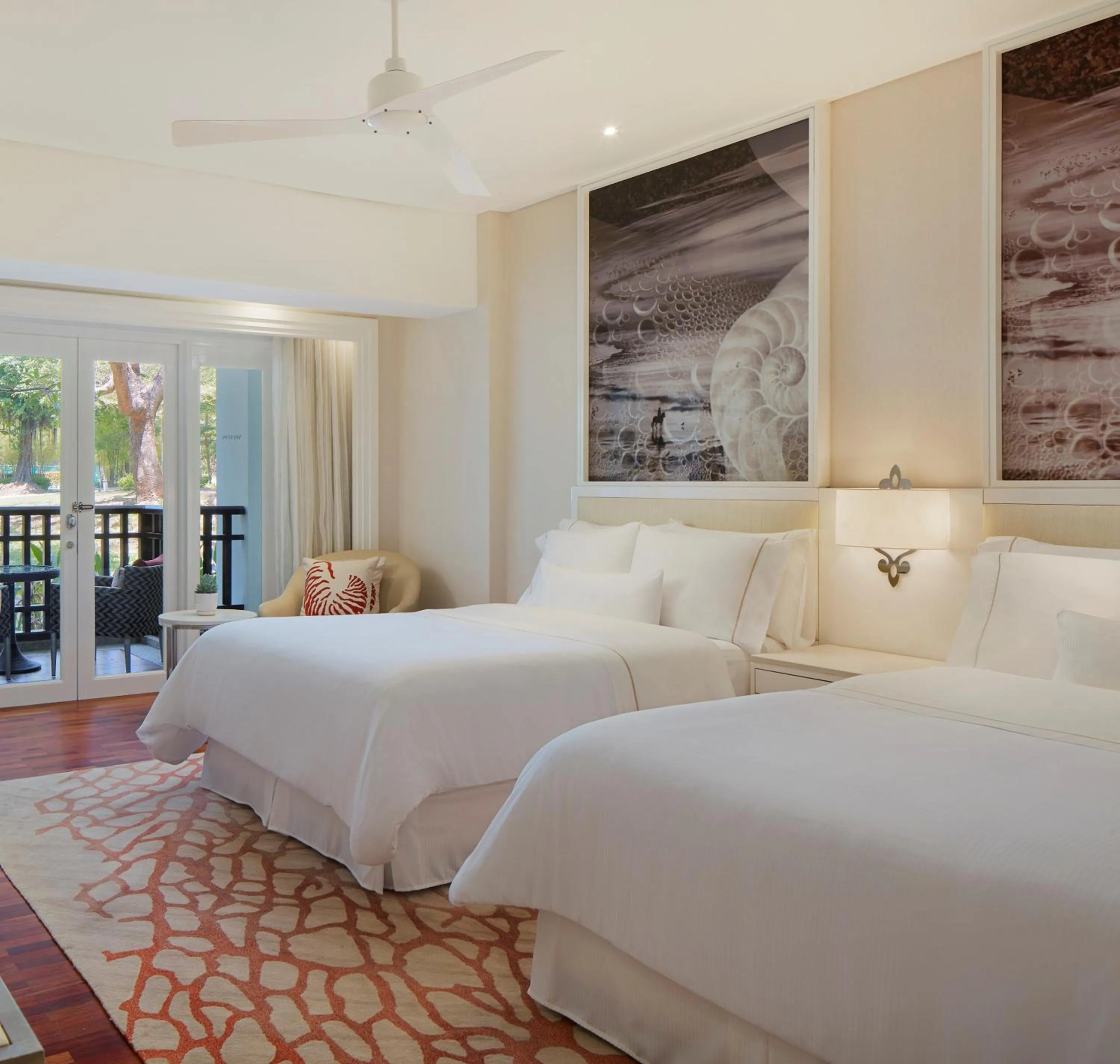 Bed in The Westin Langkawi Resort & Spa