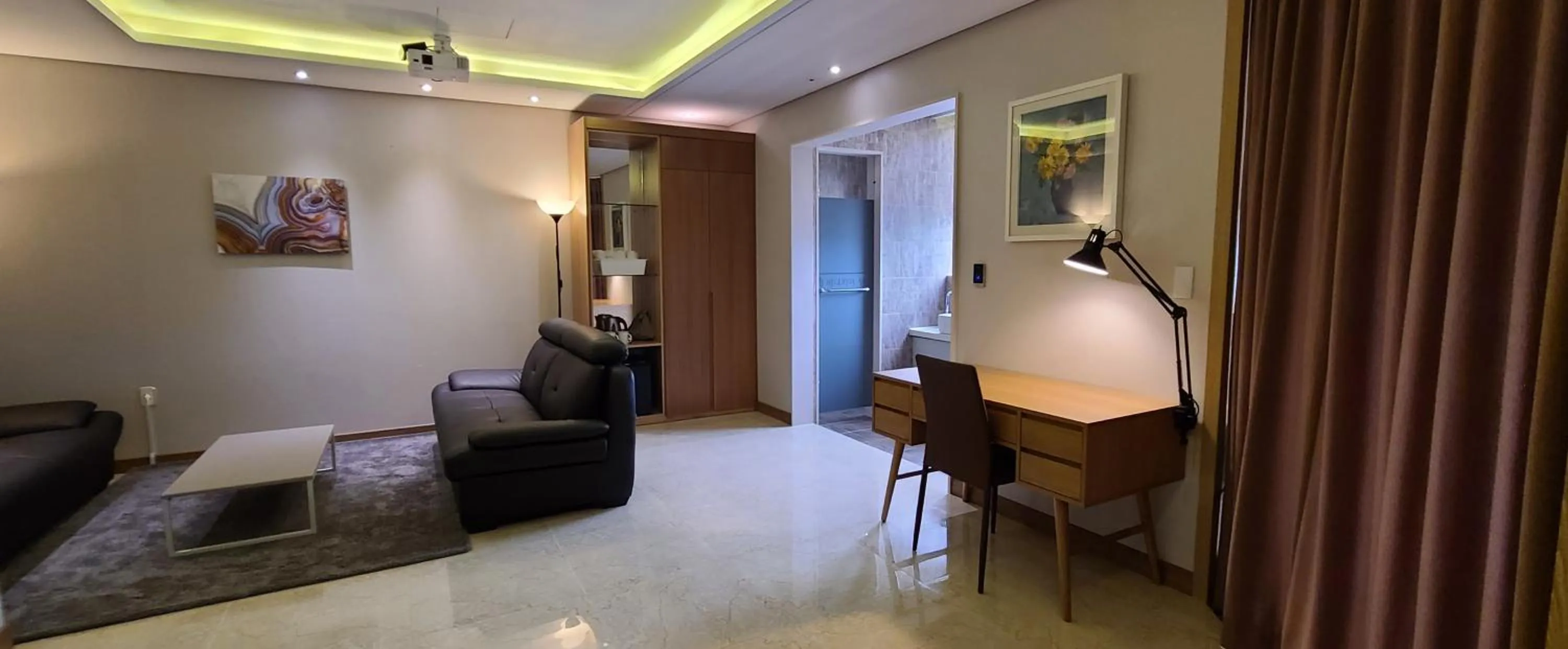 Seating area in Benikea Hotel Yangsan