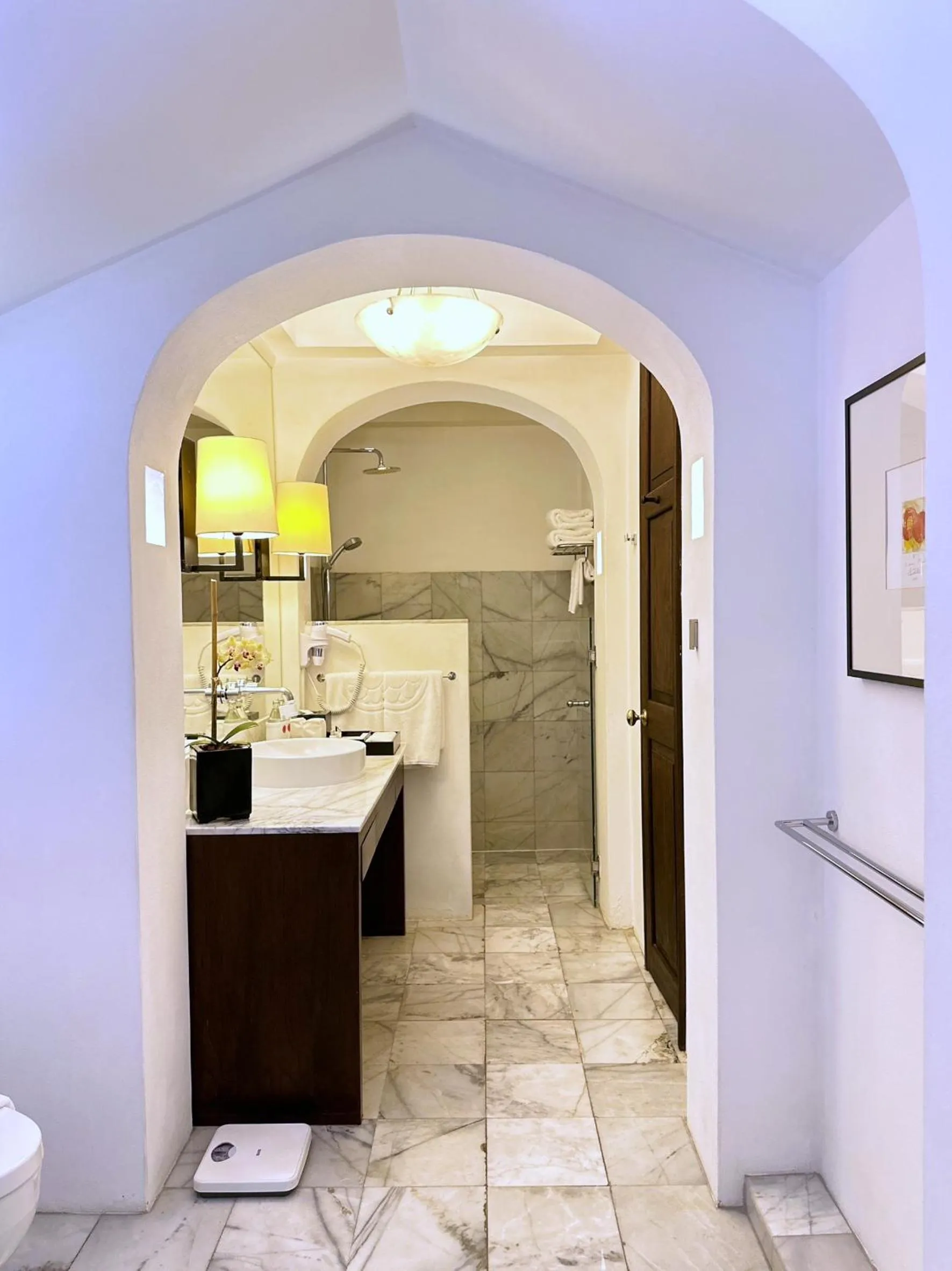 Bathroom in Rachamankha Hotel